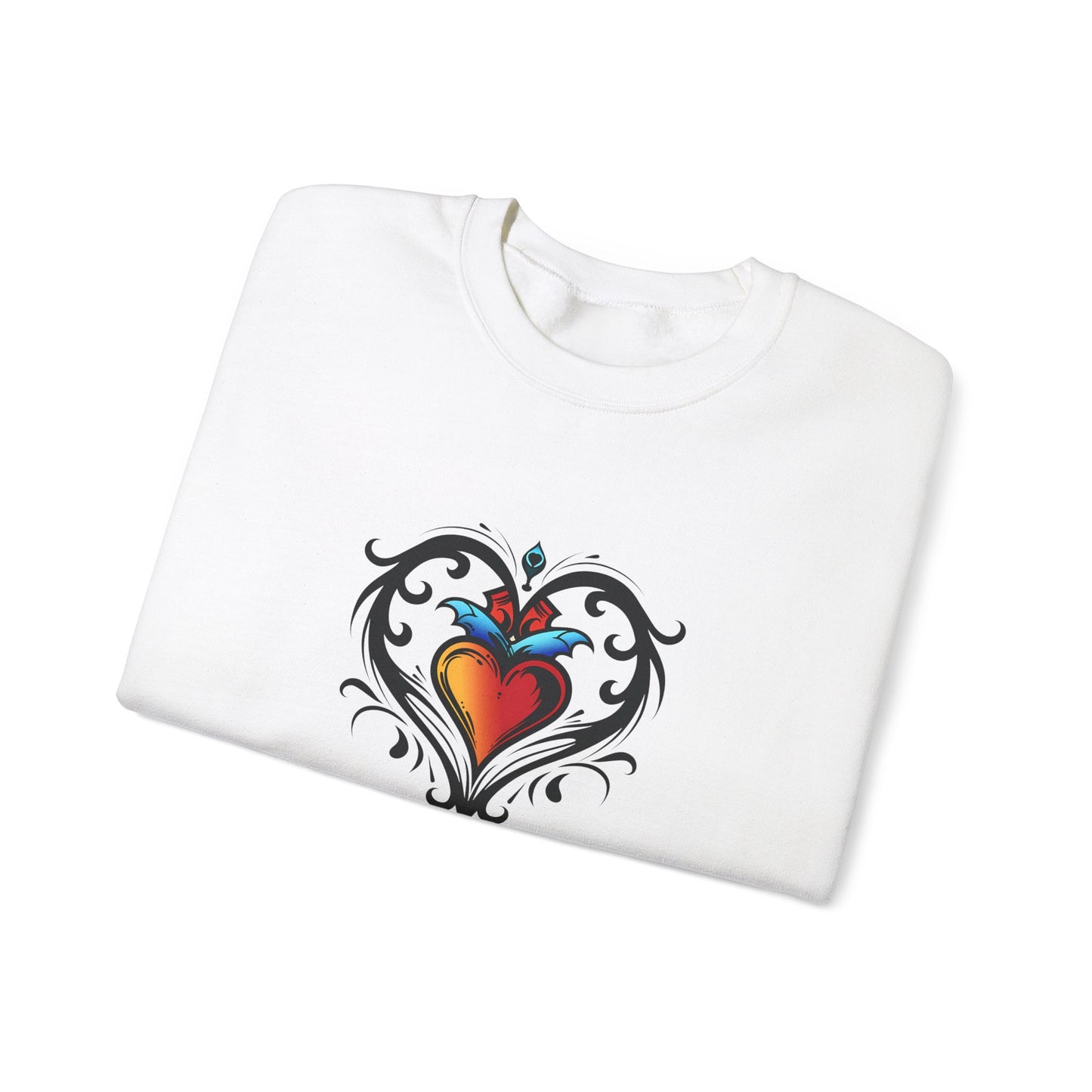 Tattoo Heart Crewneck Sweatshirt