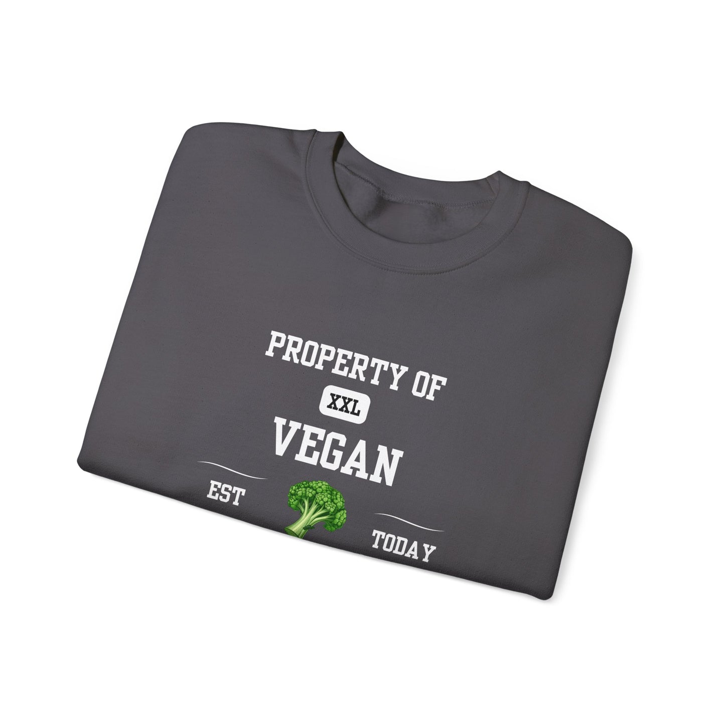 Property of Vegan University Crewneck Sweatshirt