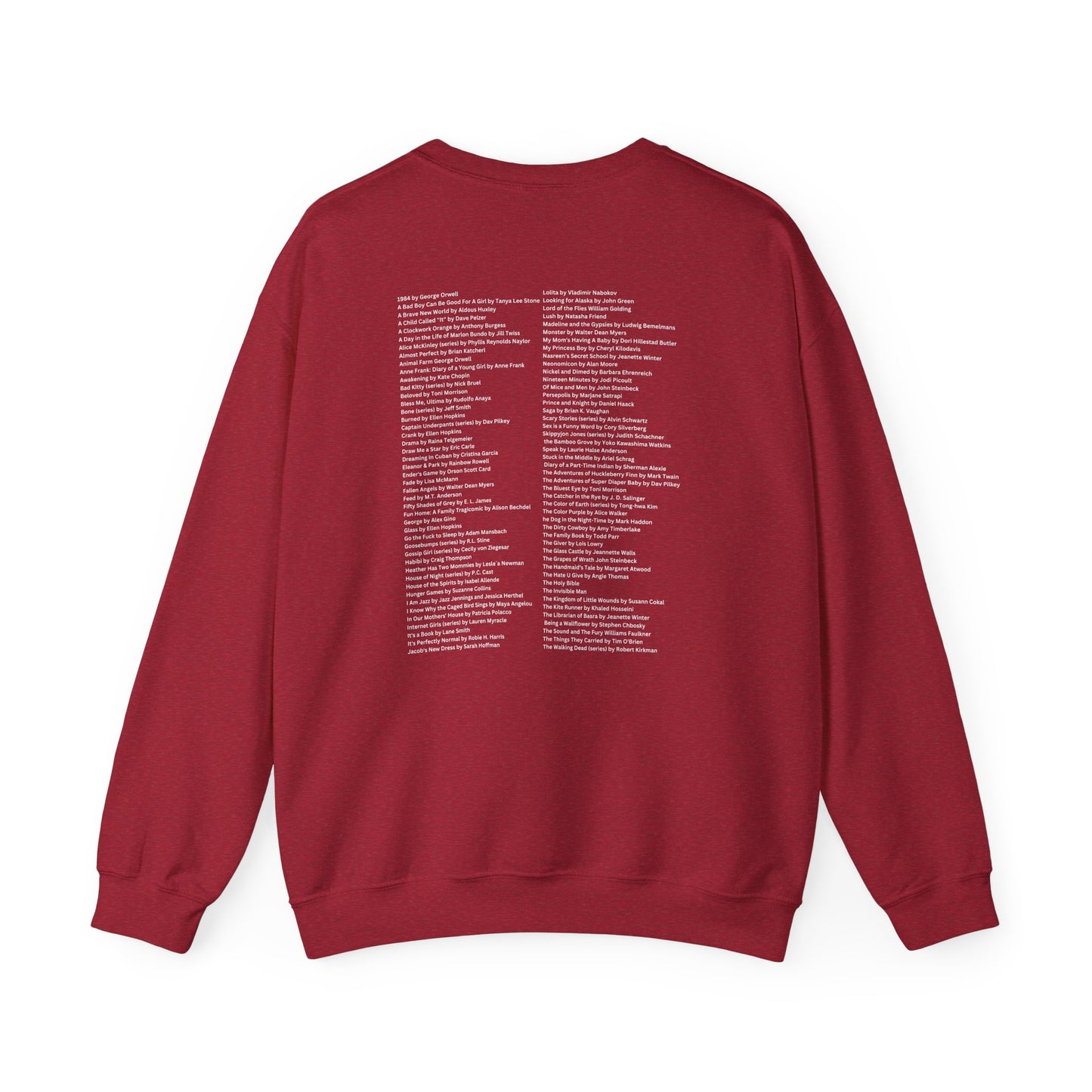 Read Banned Books Crewneck Sweatshirt