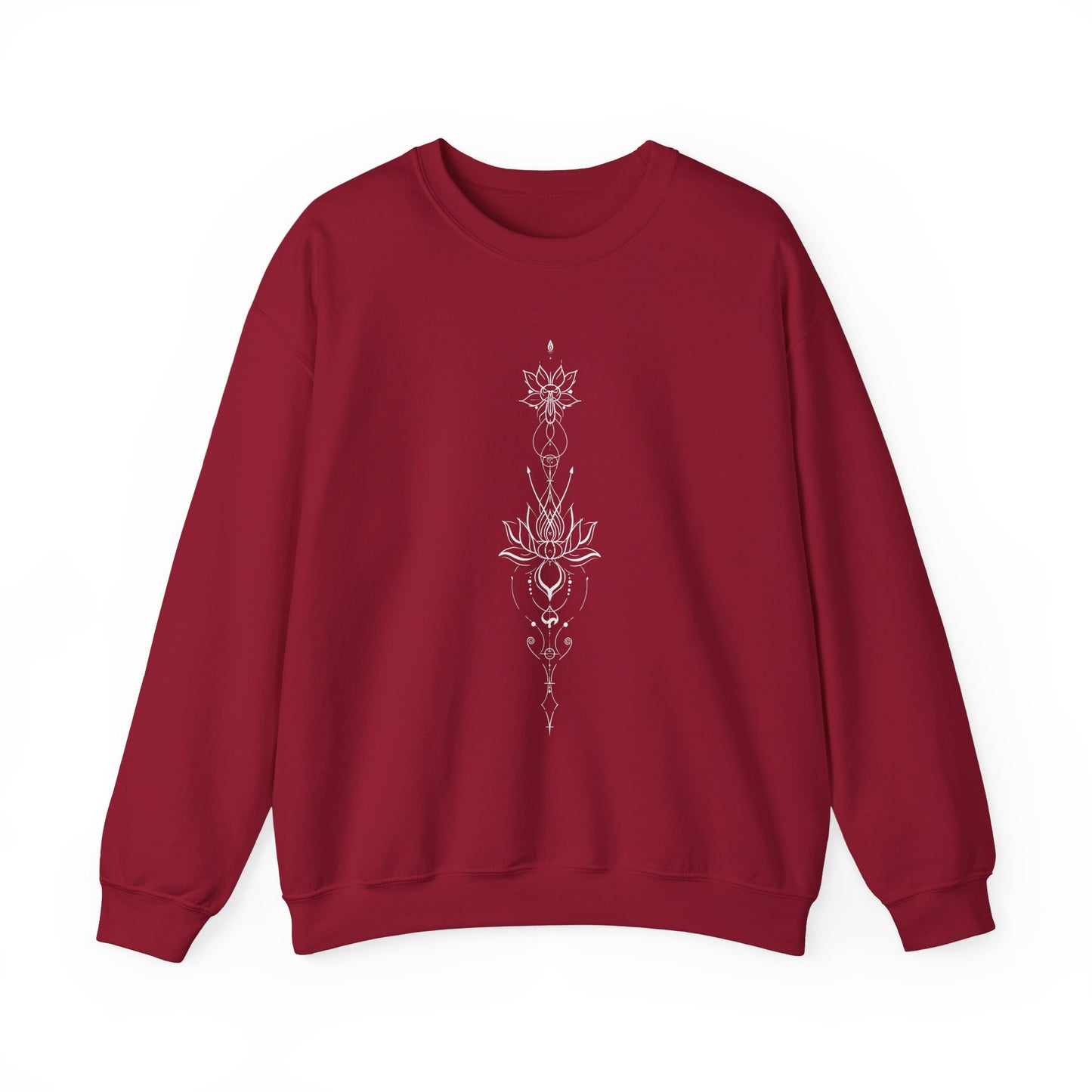 Unalome Lotus Crewneck Sweatshirt