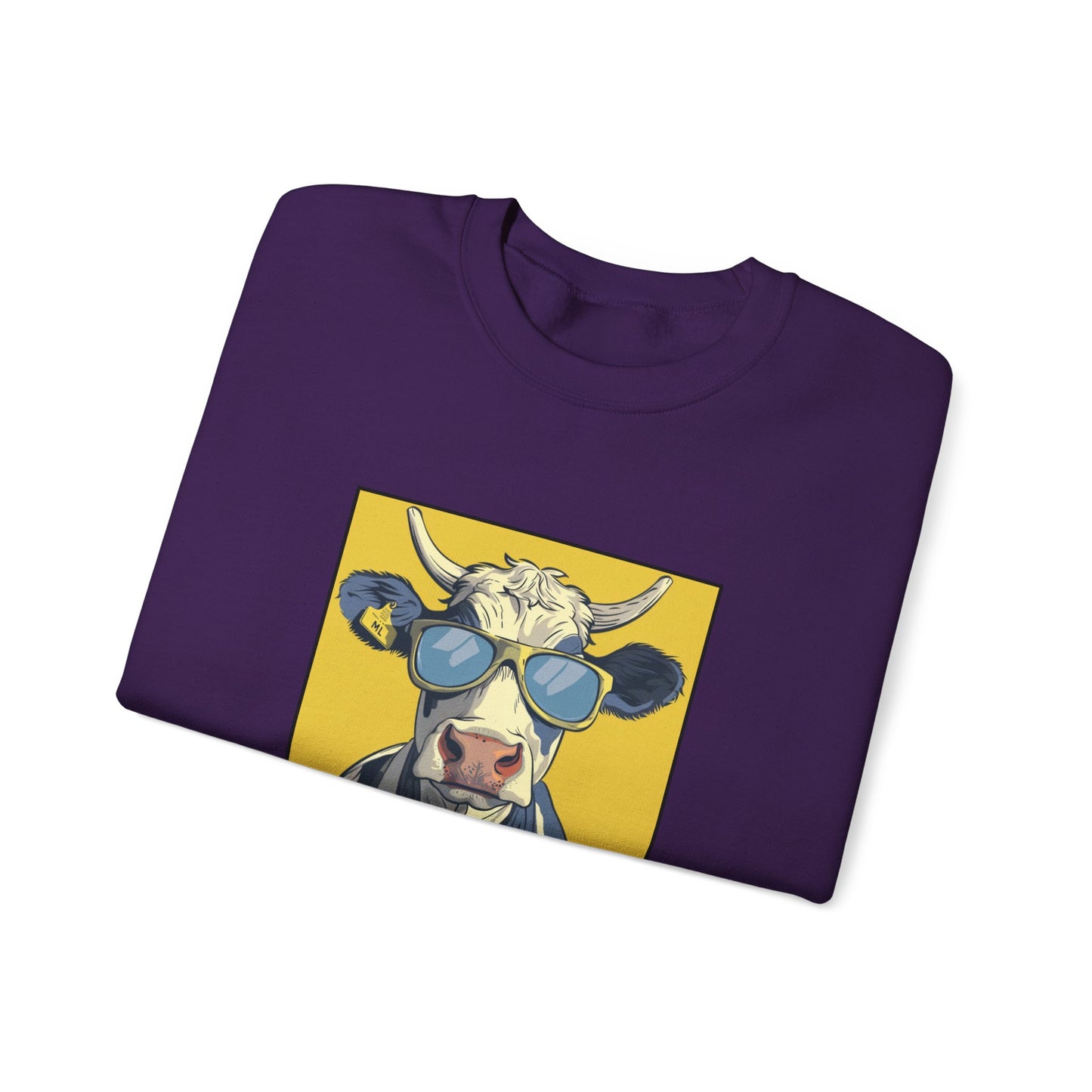 Suave Cow Crewneck Sweatshirt