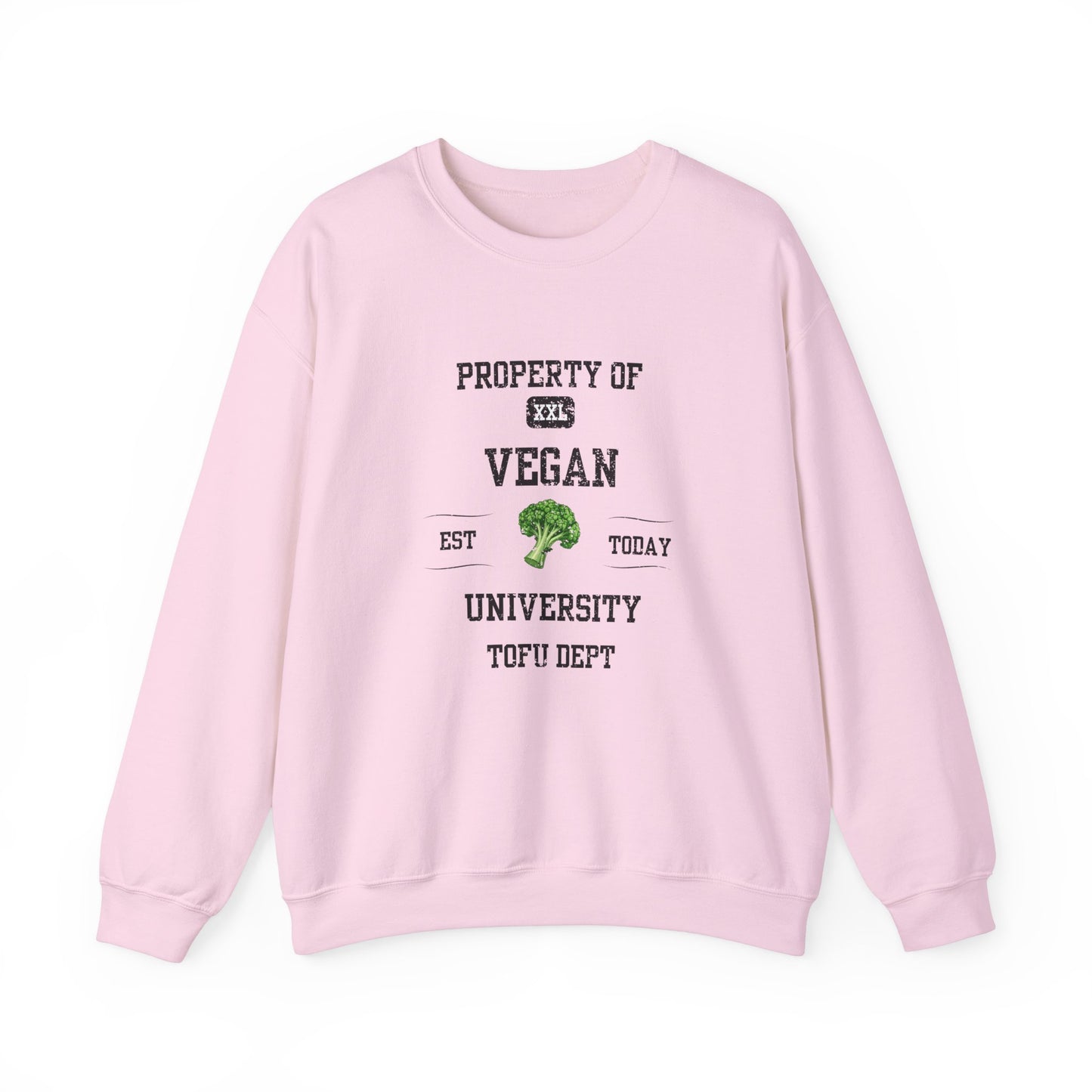 Property of Vegan University Crewneck Sweatshirt