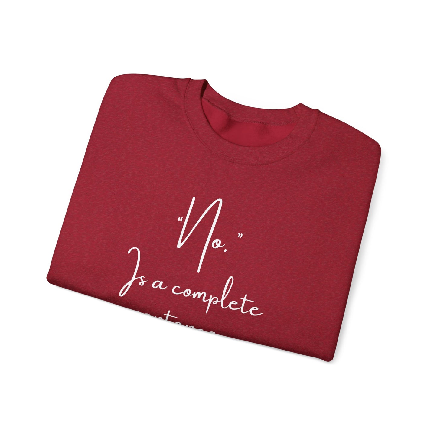 Respect My Boundaries Crewneck Sweatshirt