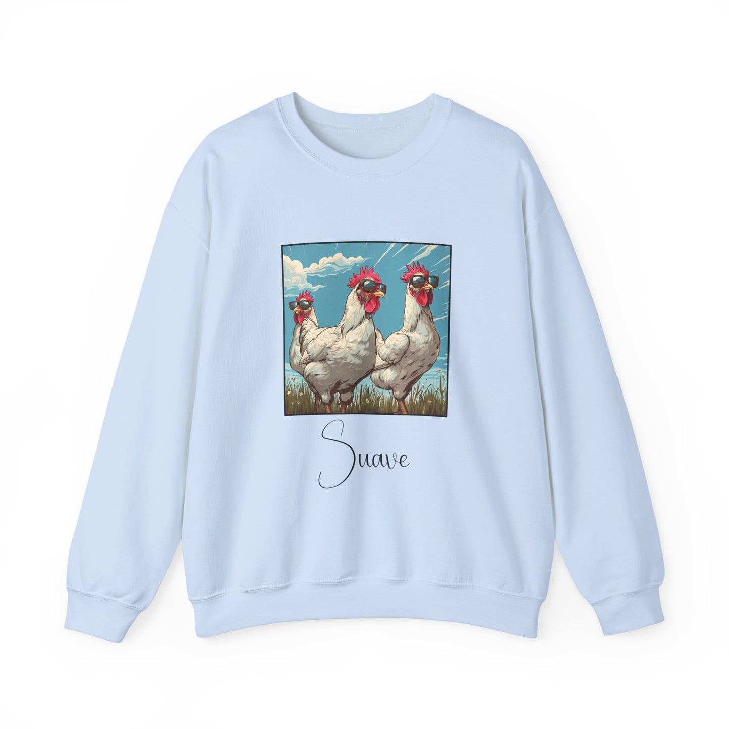 Suave Chicken Crewneck Sweatshirt