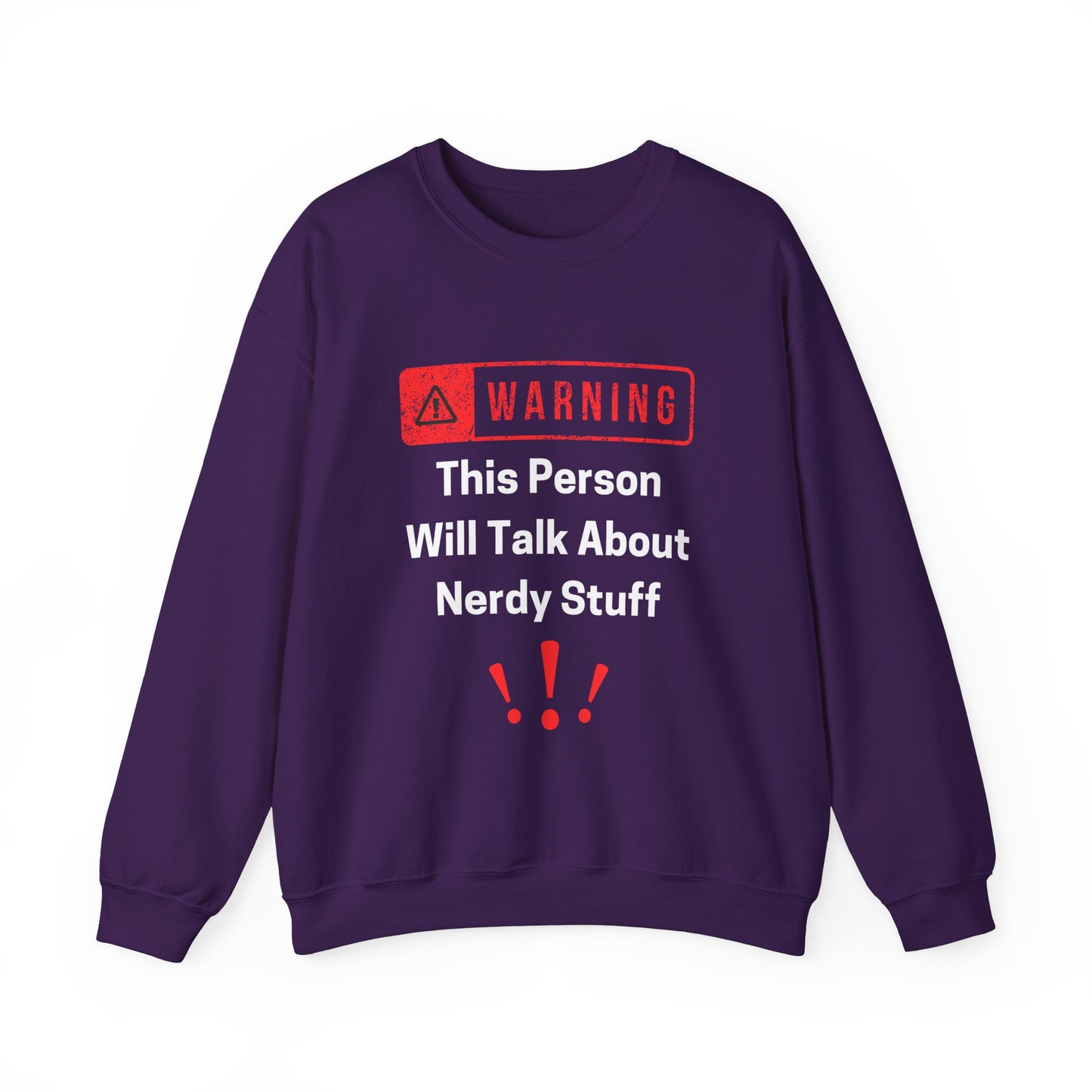 Nerdy Stuff Crewneck Sweatshirt