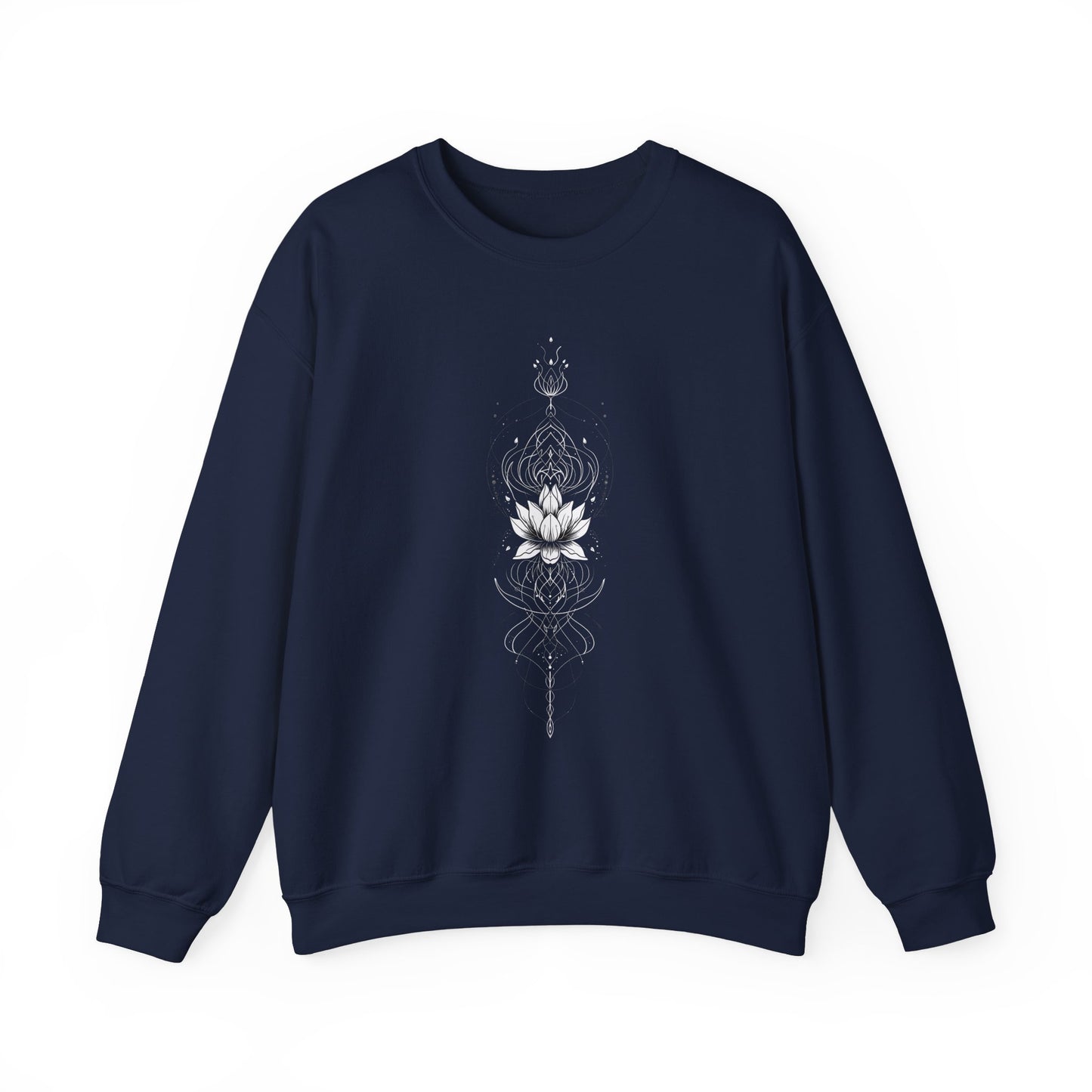 Lotus Unalome 1 Crewneck Sweatshirt