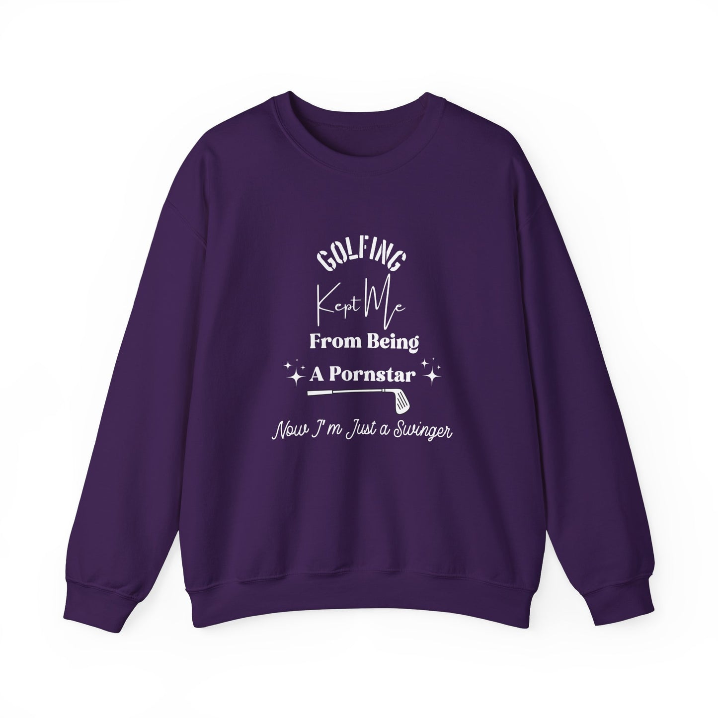Golfing Pornstar Crewneck Sweatshirt