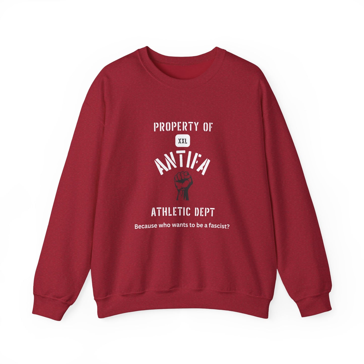 Property of Antifa University Crewneck Sweatshirt