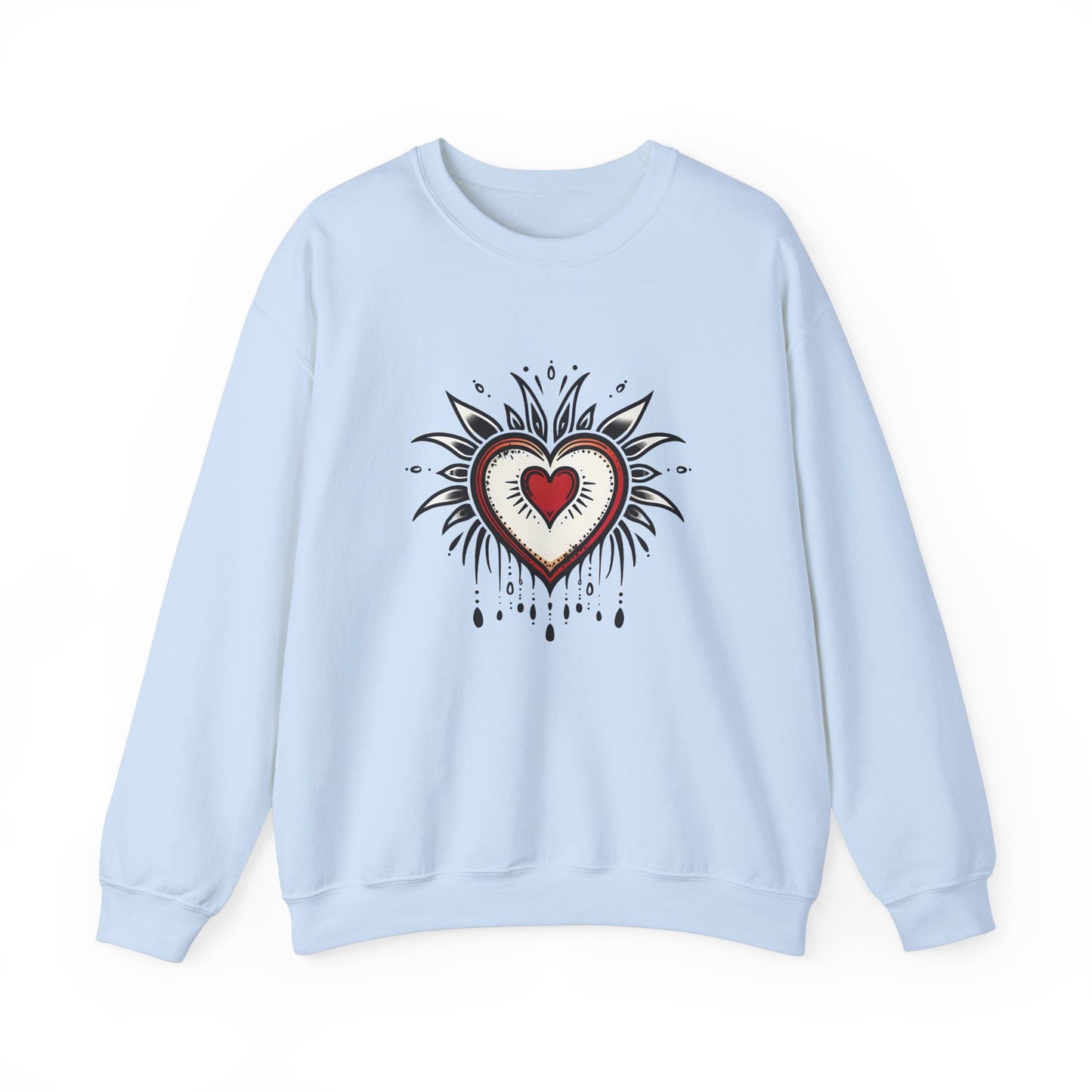 Tattoo Heart Crewneck Sweatshirt