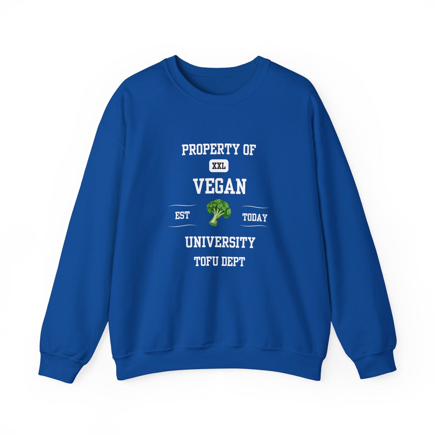 Property of Vegan University Crewneck Sweatshirt
