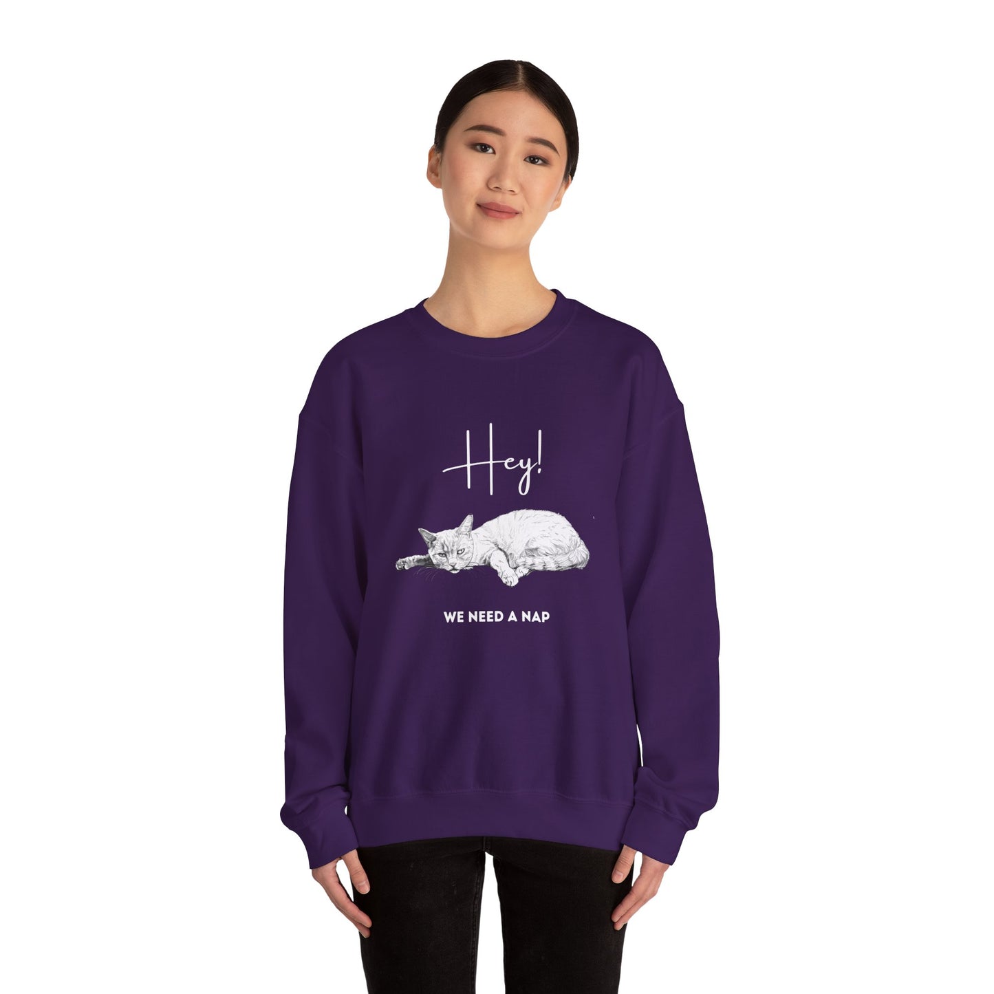 We Need a Nap Crewneck Sweatshirt