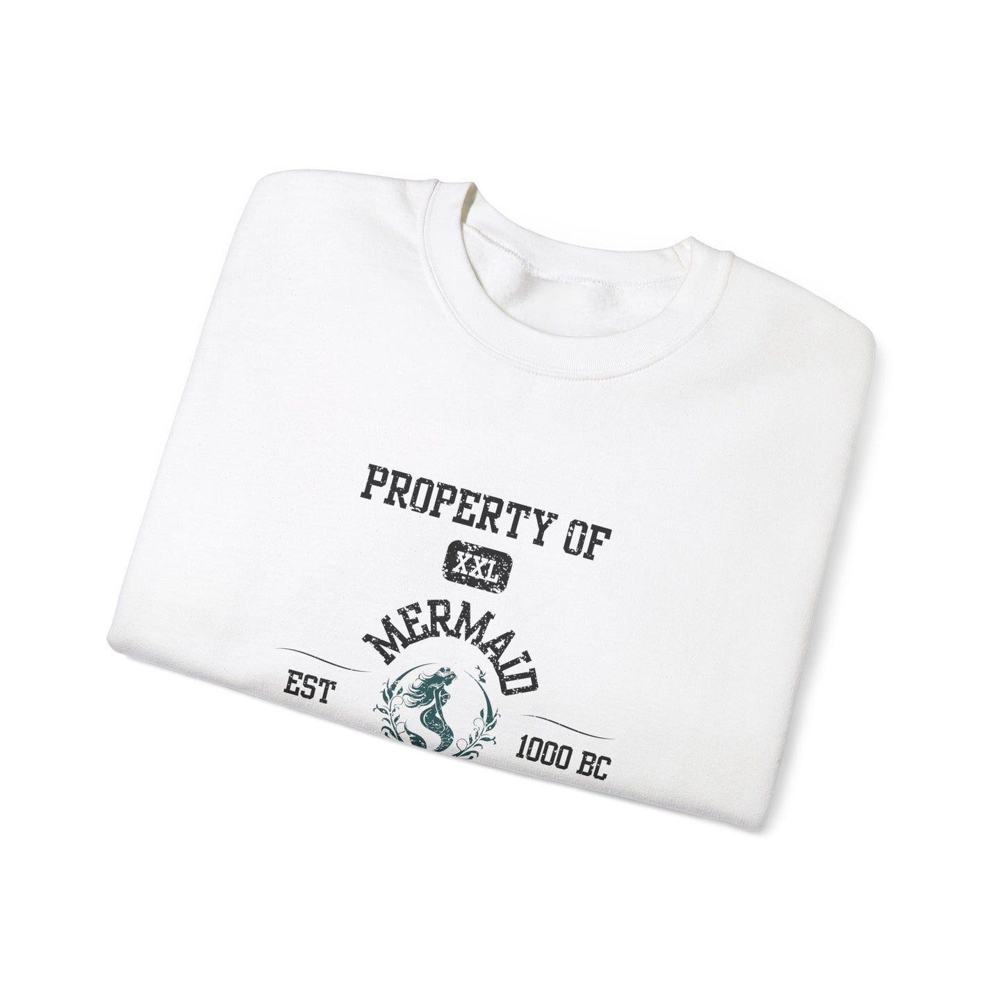 Property of Mermaid University  Crewneck Sweatshirt