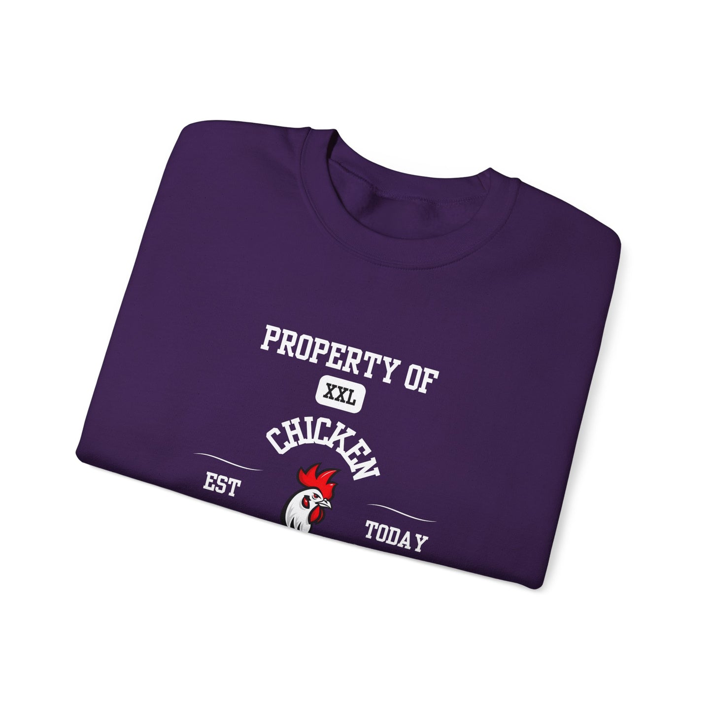 Property of Chicken University Crewneck Sweatshirt