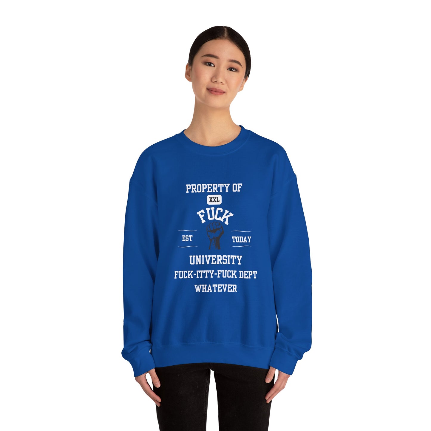 Property of ... University Crewneck Sweatshirt