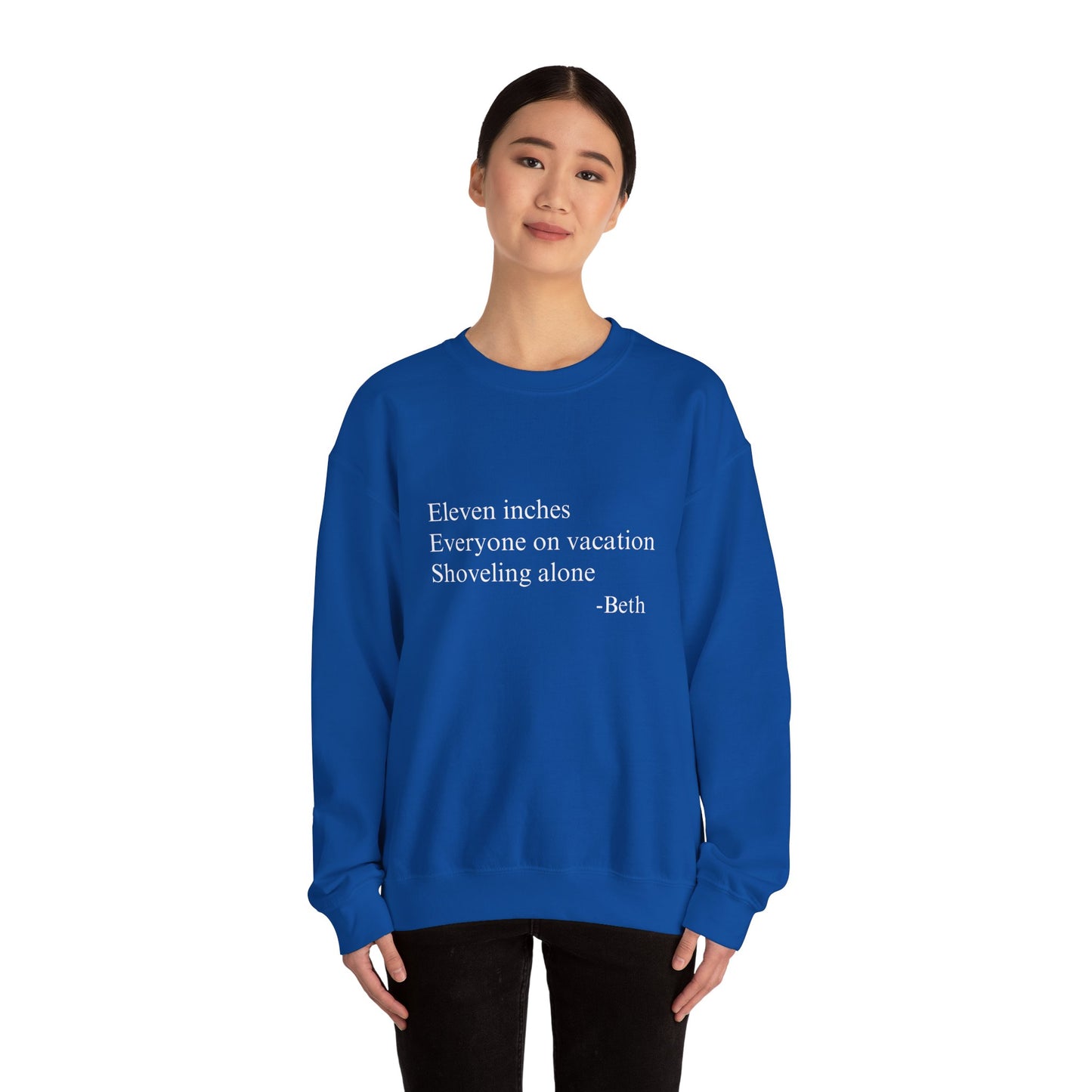 Eleven Inches Crewneck Sweatshirt
