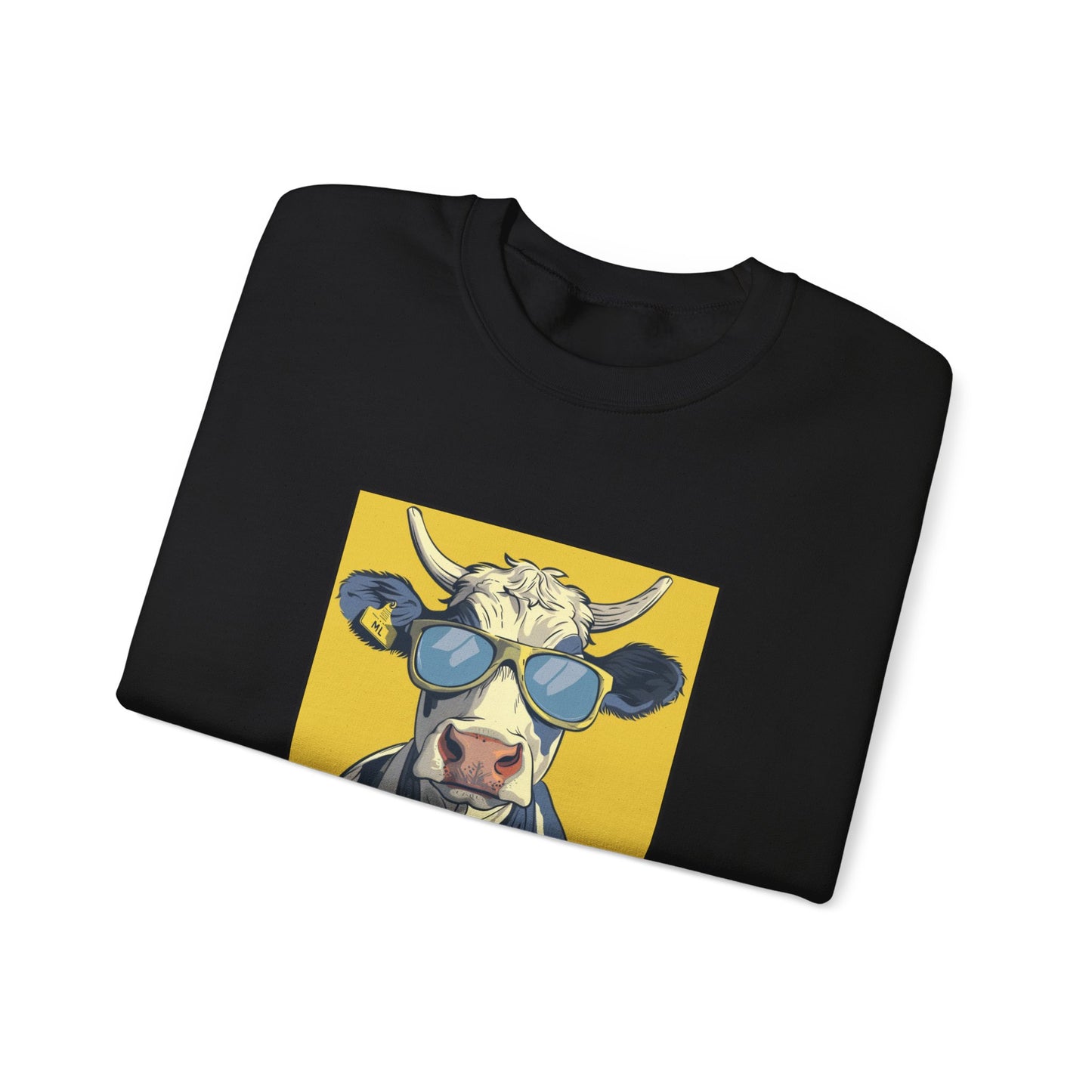 Suave Cow Crewneck Sweatshirt