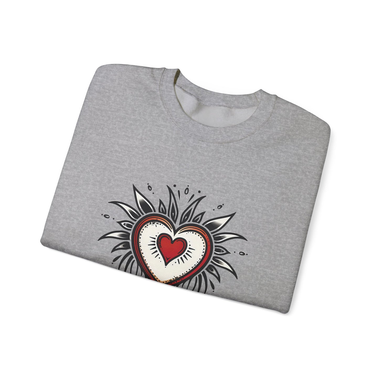 Tattoo Heart Crewneck Sweatshirt