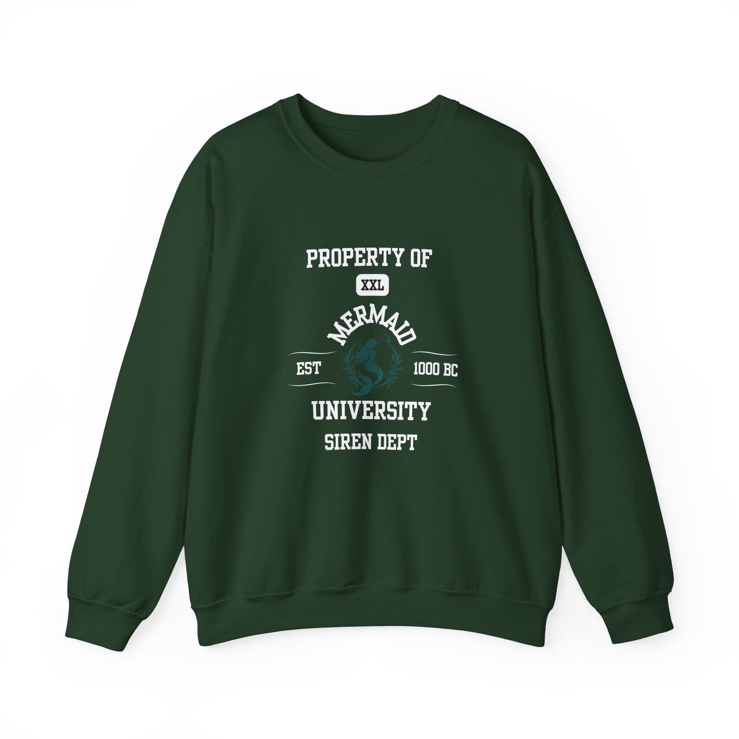 Property of Mermaid University  Crewneck Sweatshirt