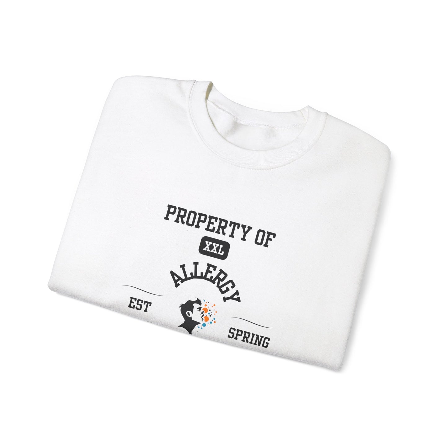 Property of Allergy University Crewneck Sweatshirt
