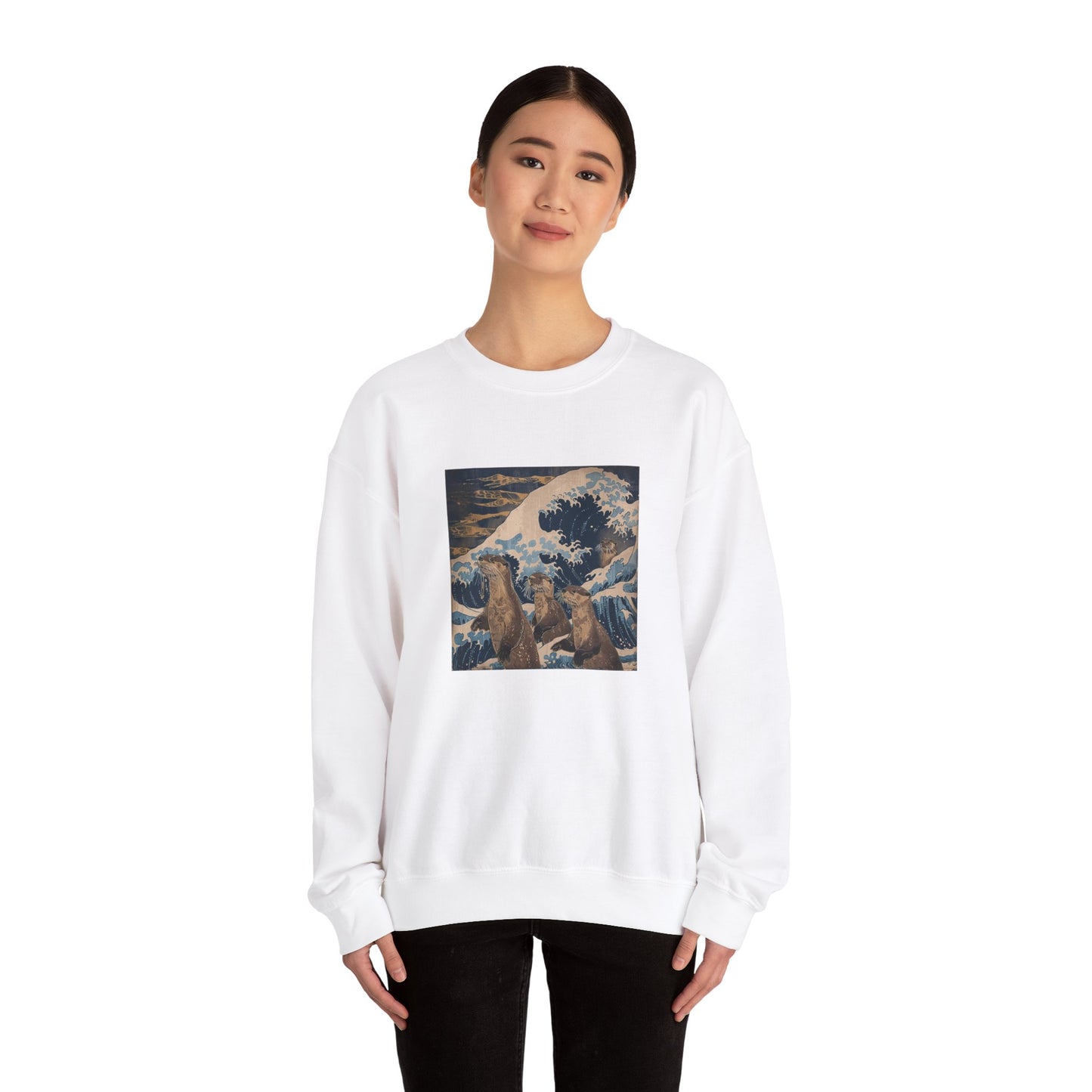 Otter Wave Crewneck Sweatshirt
