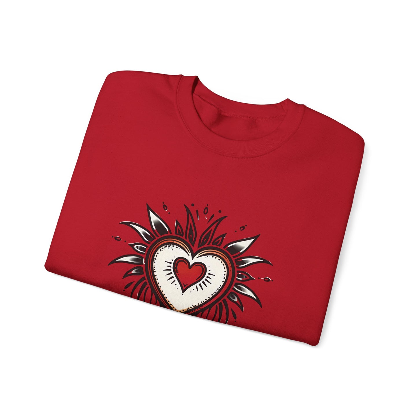 Tattoo Heart Crewneck Sweatshirt