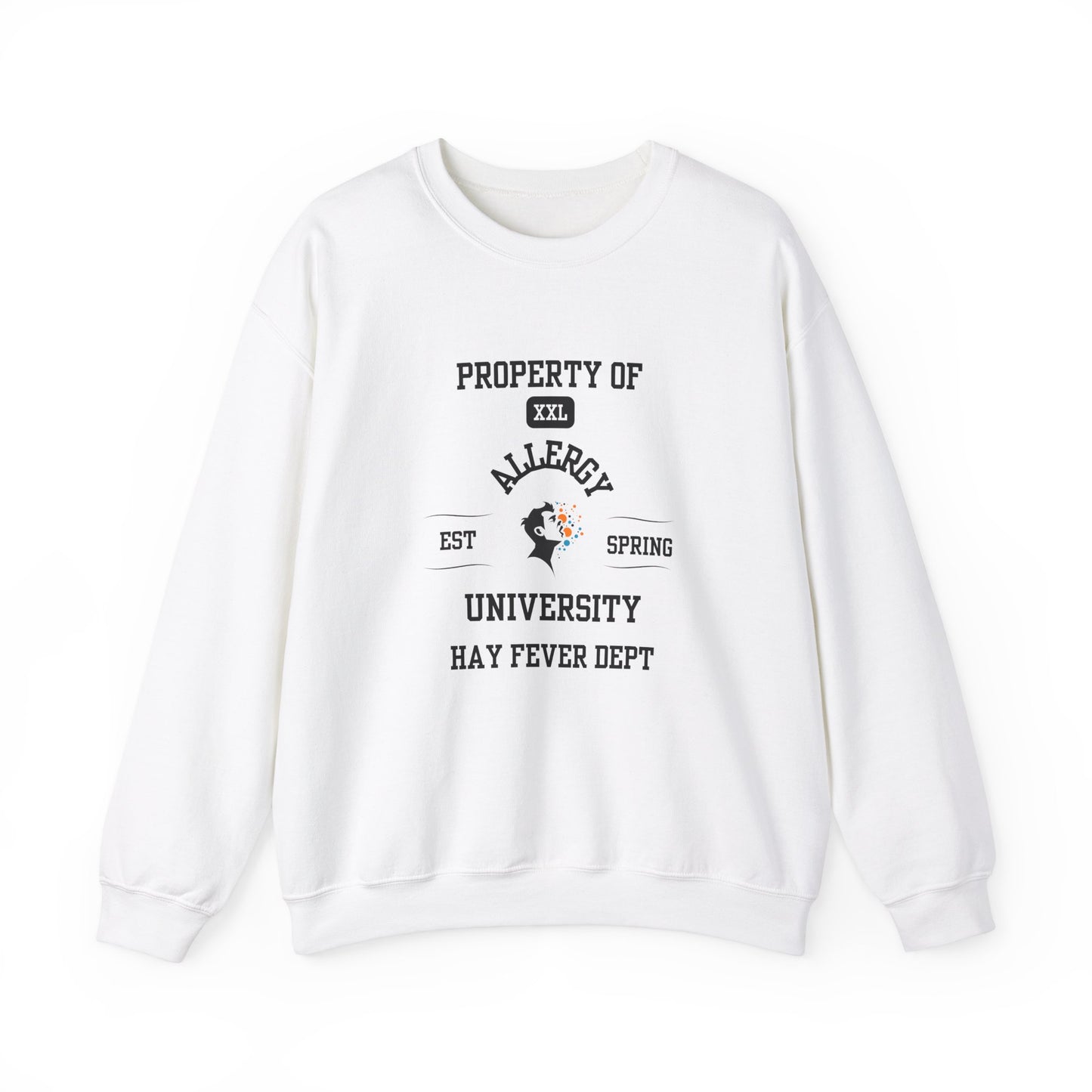 Property of Allergy University Crewneck Sweatshirt
