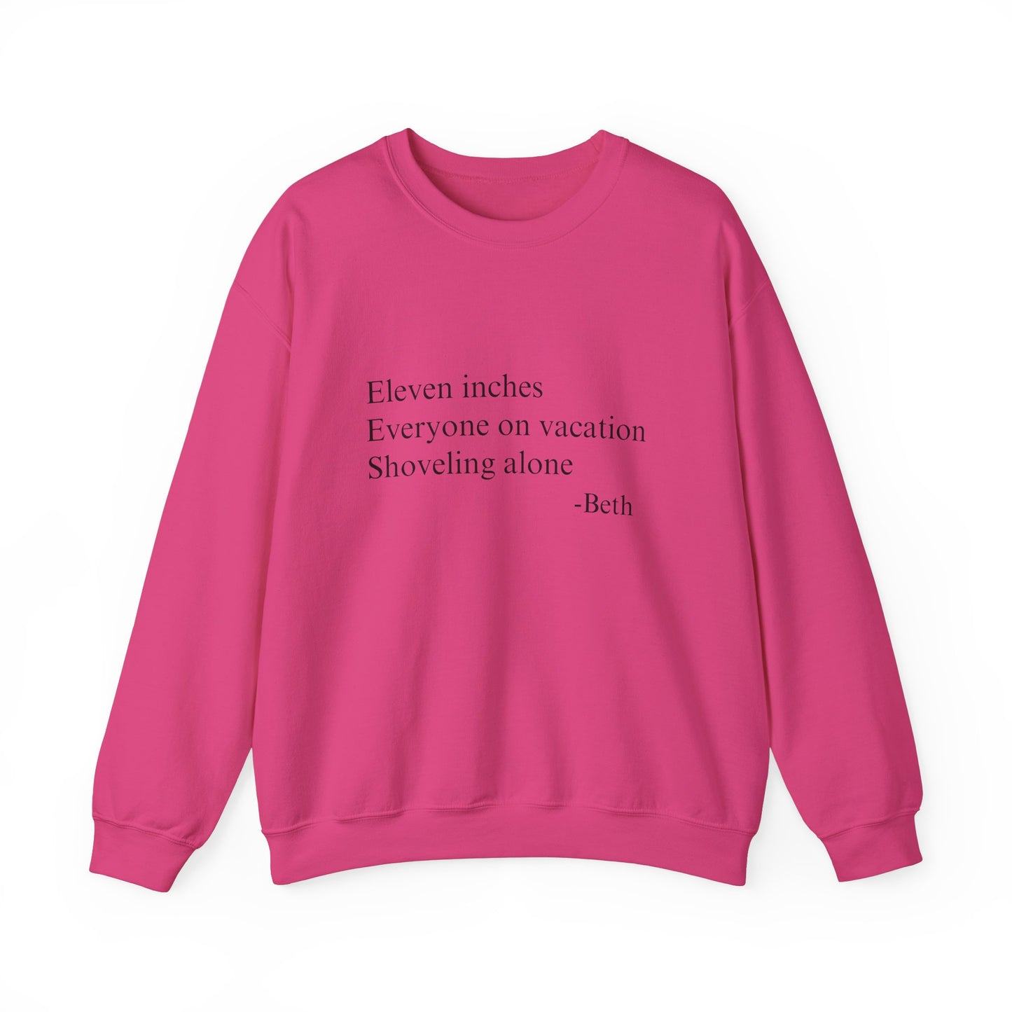 Eleven Inches Crewneck Sweatshirt