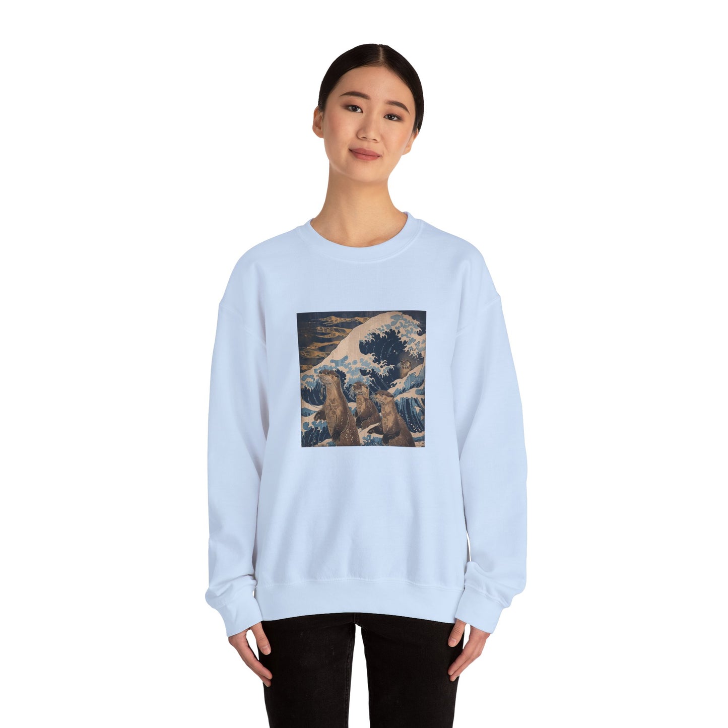 Otter Wave Crewneck Sweatshirt