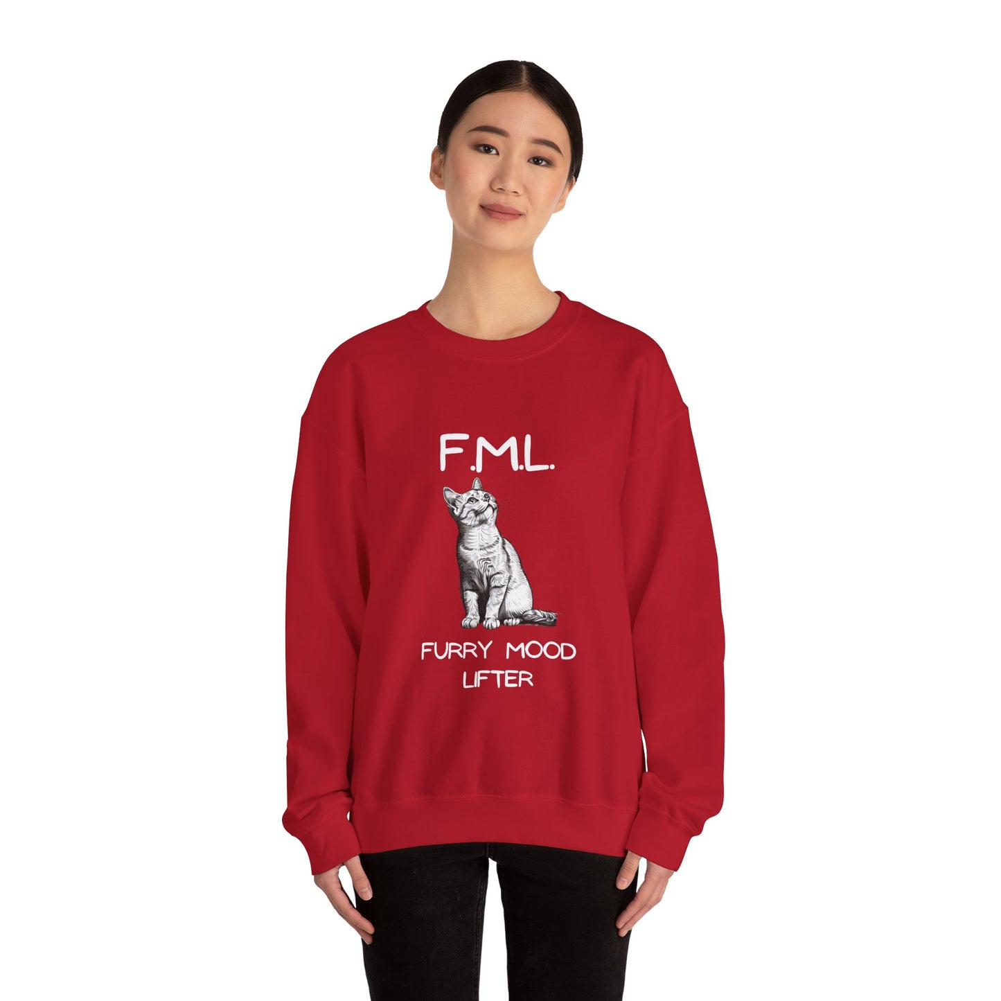 Furry Mood Lifter Crewneck Sweatshirt