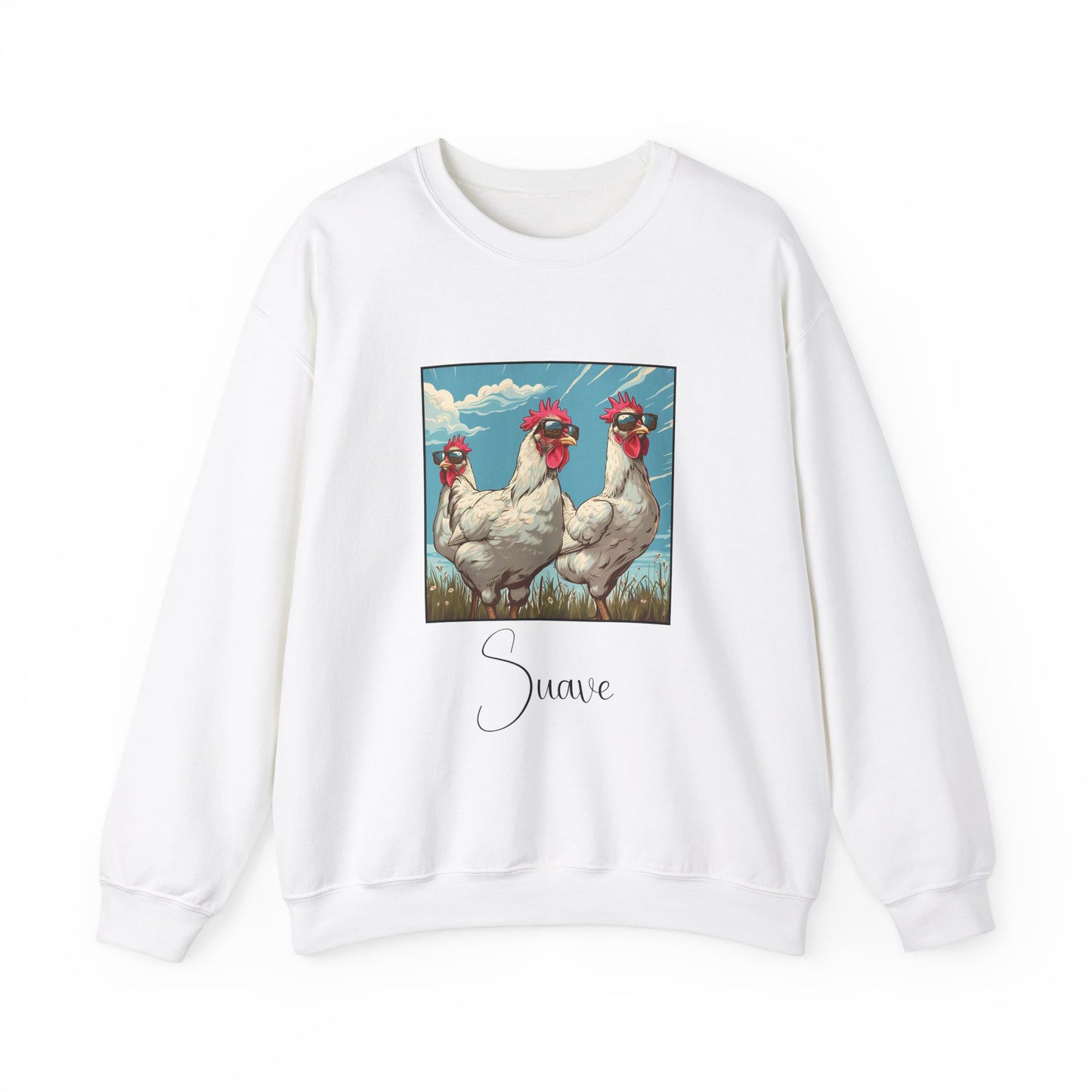 Suave Chicken Crewneck Sweatshirt