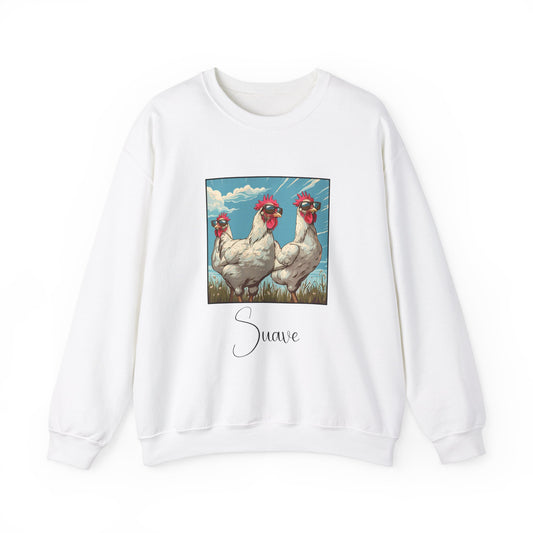 Suave Chicken Crewneck Sweatshirt