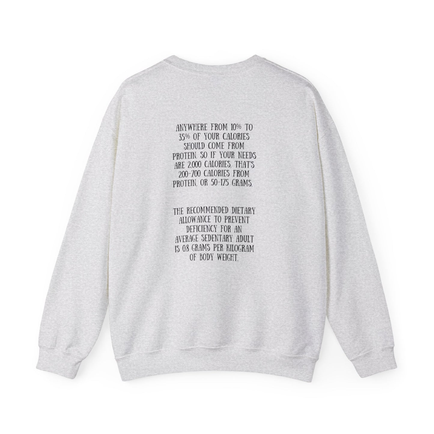 Vegan Protein Crewneck Sweatshirt