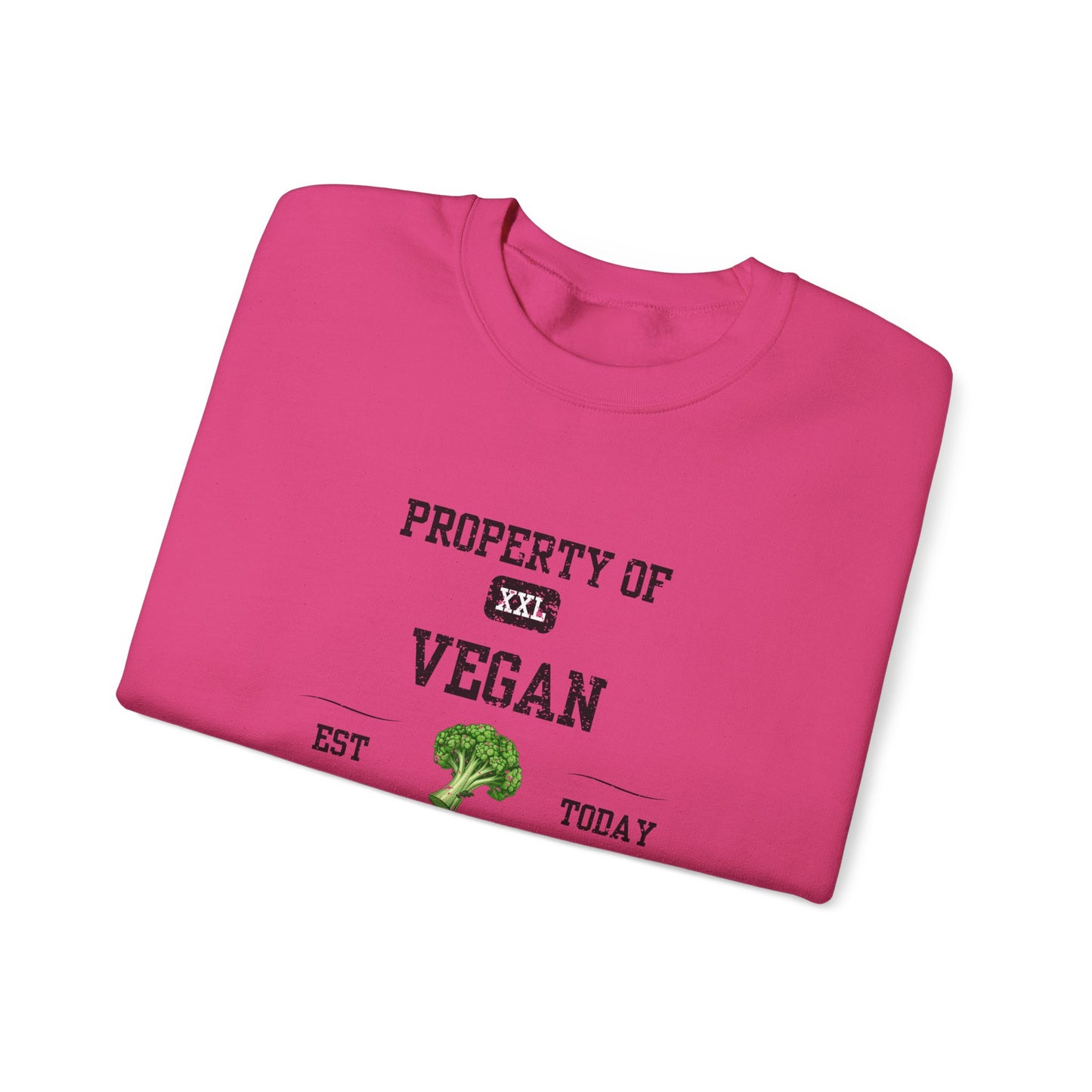 Property of Vegan University Crewneck Sweatshirt