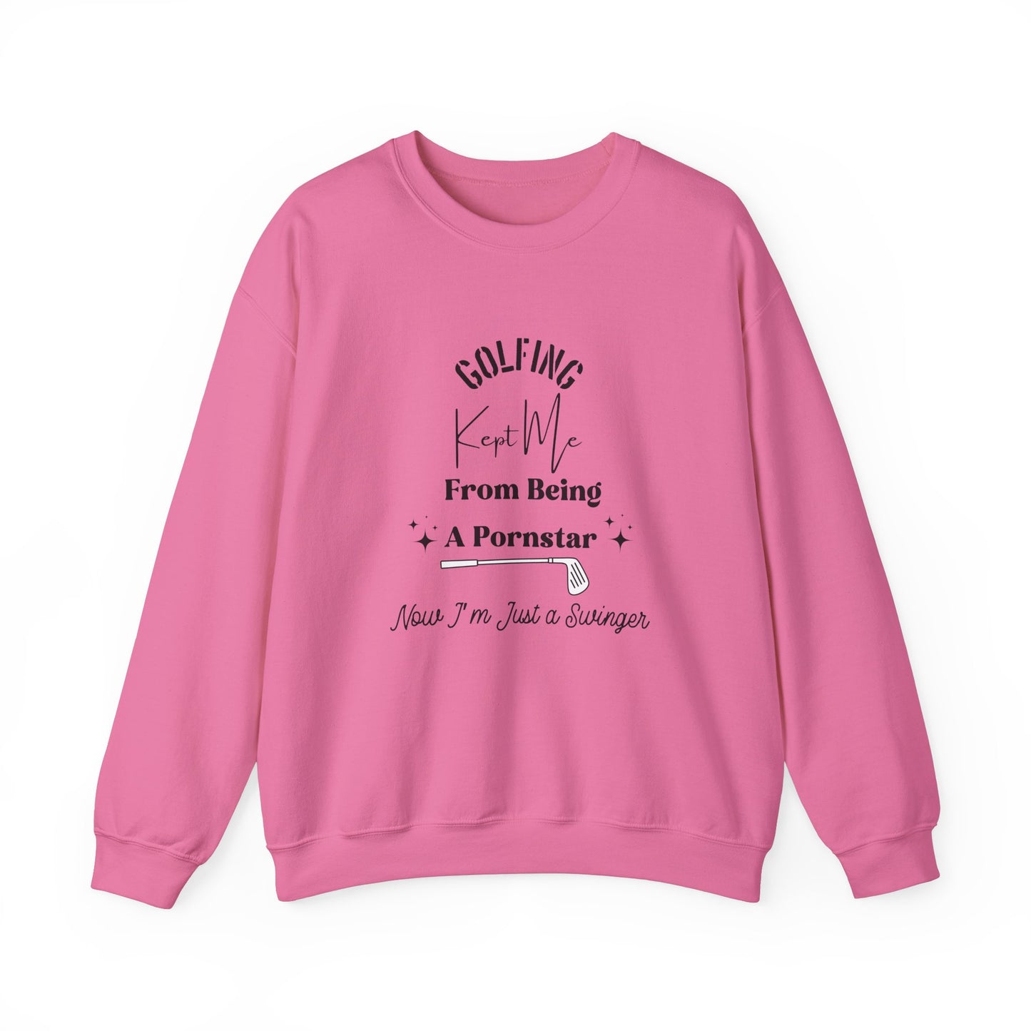 Golfing Pornstar Crewneck Sweatshirt