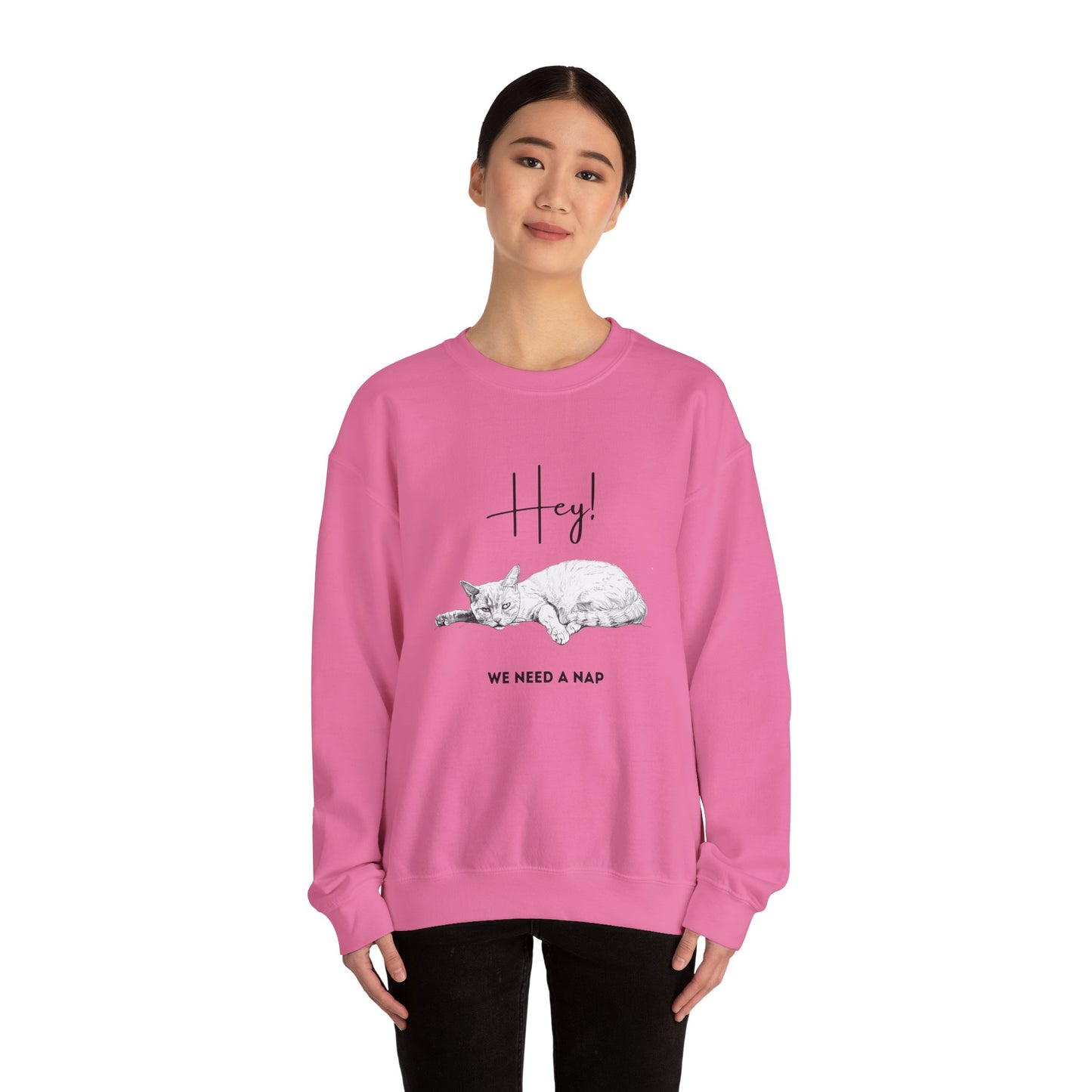 We Need a Nap Crewneck Sweatshirt