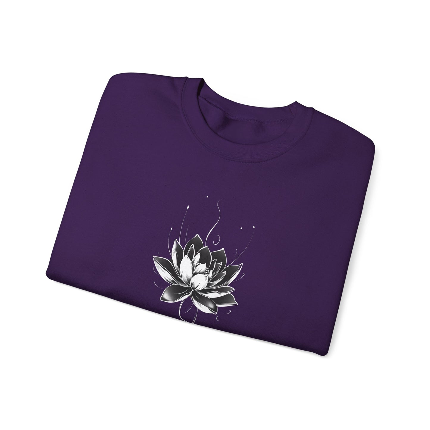 Lotus Flower Crewneck Sweatshirt