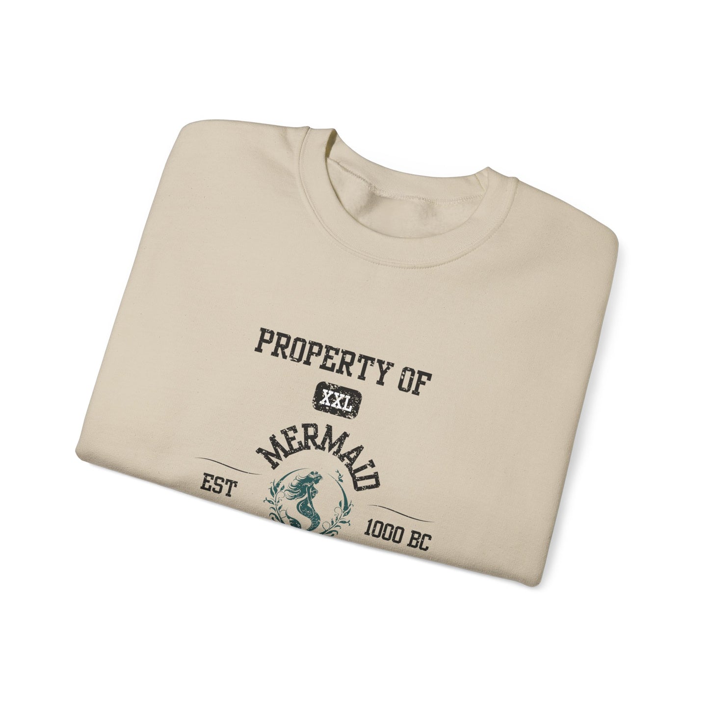 Property of Mermaid University  Crewneck Sweatshirt