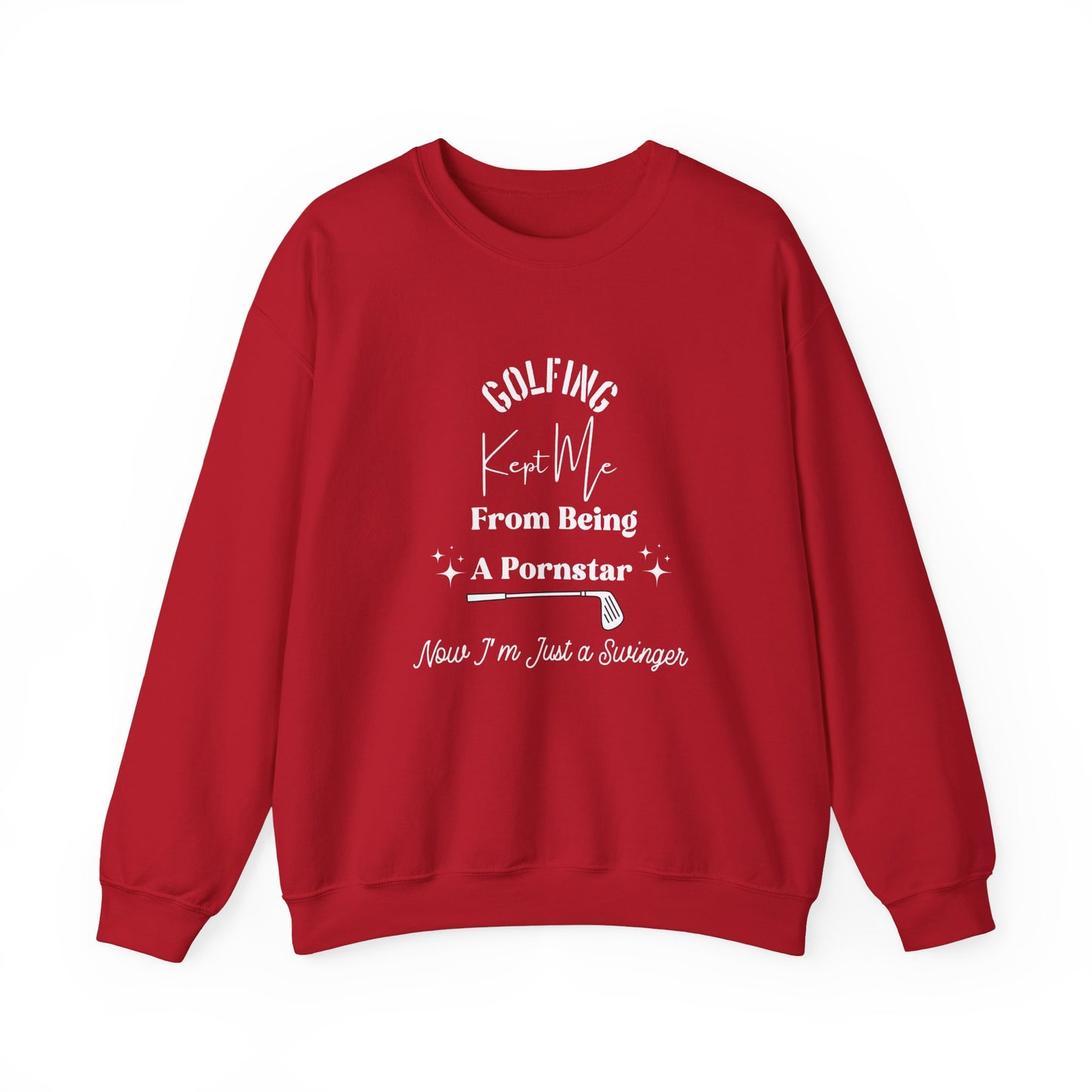 Golfing Pornstar Crewneck Sweatshirt