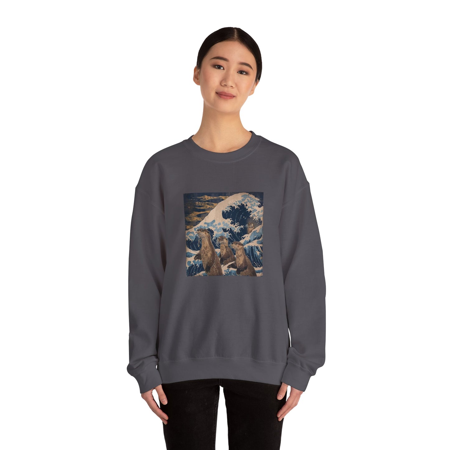 Otter Wave Crewneck Sweatshirt