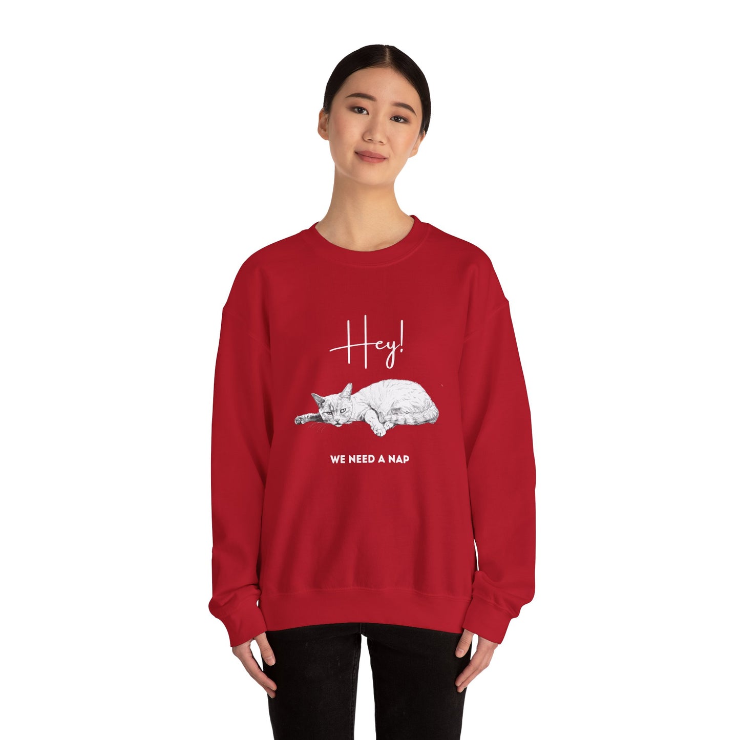 We Need a Nap Crewneck Sweatshirt