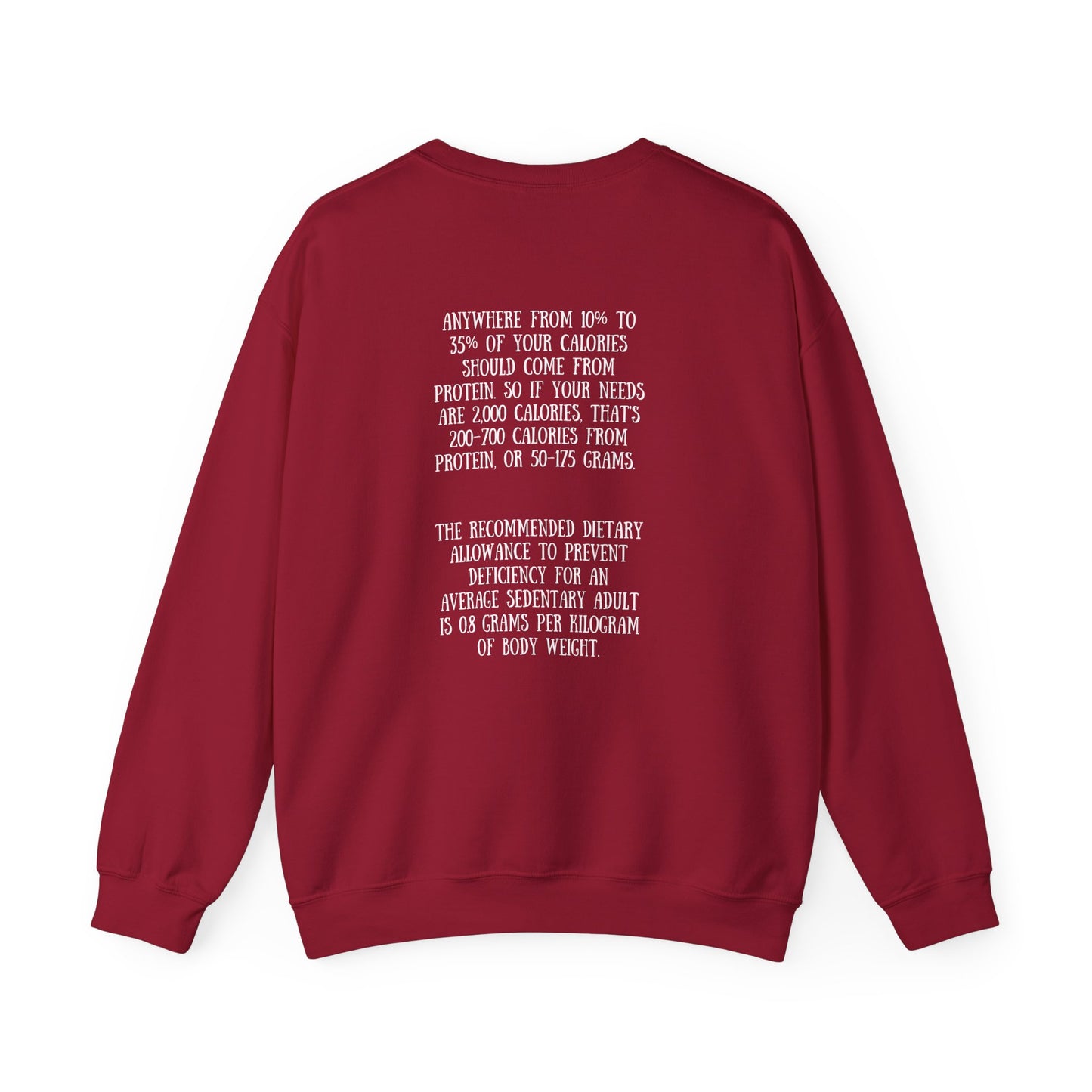 Vegan Protein Crewneck Sweatshirt