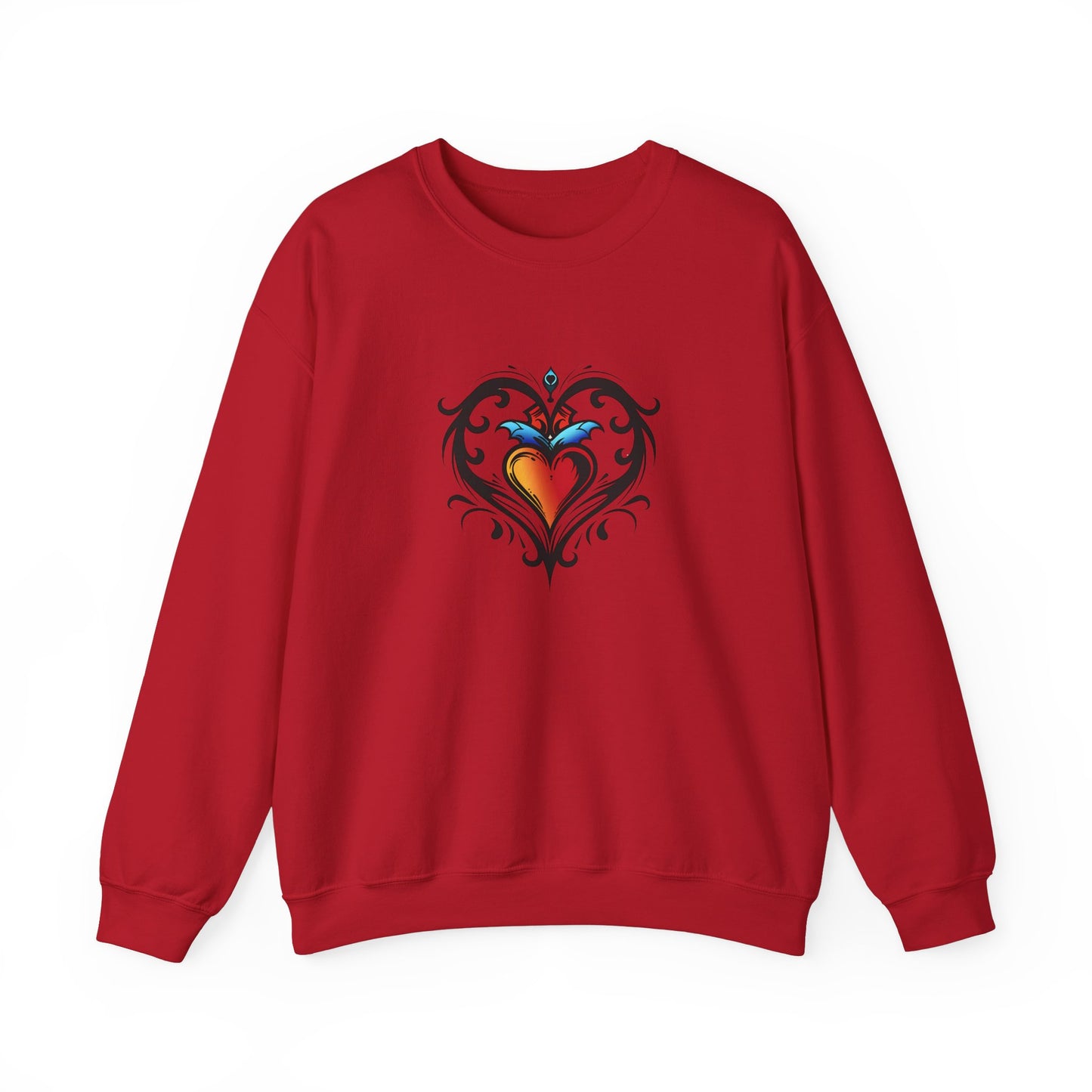 Tattoo Heart Crewneck Sweatshirt