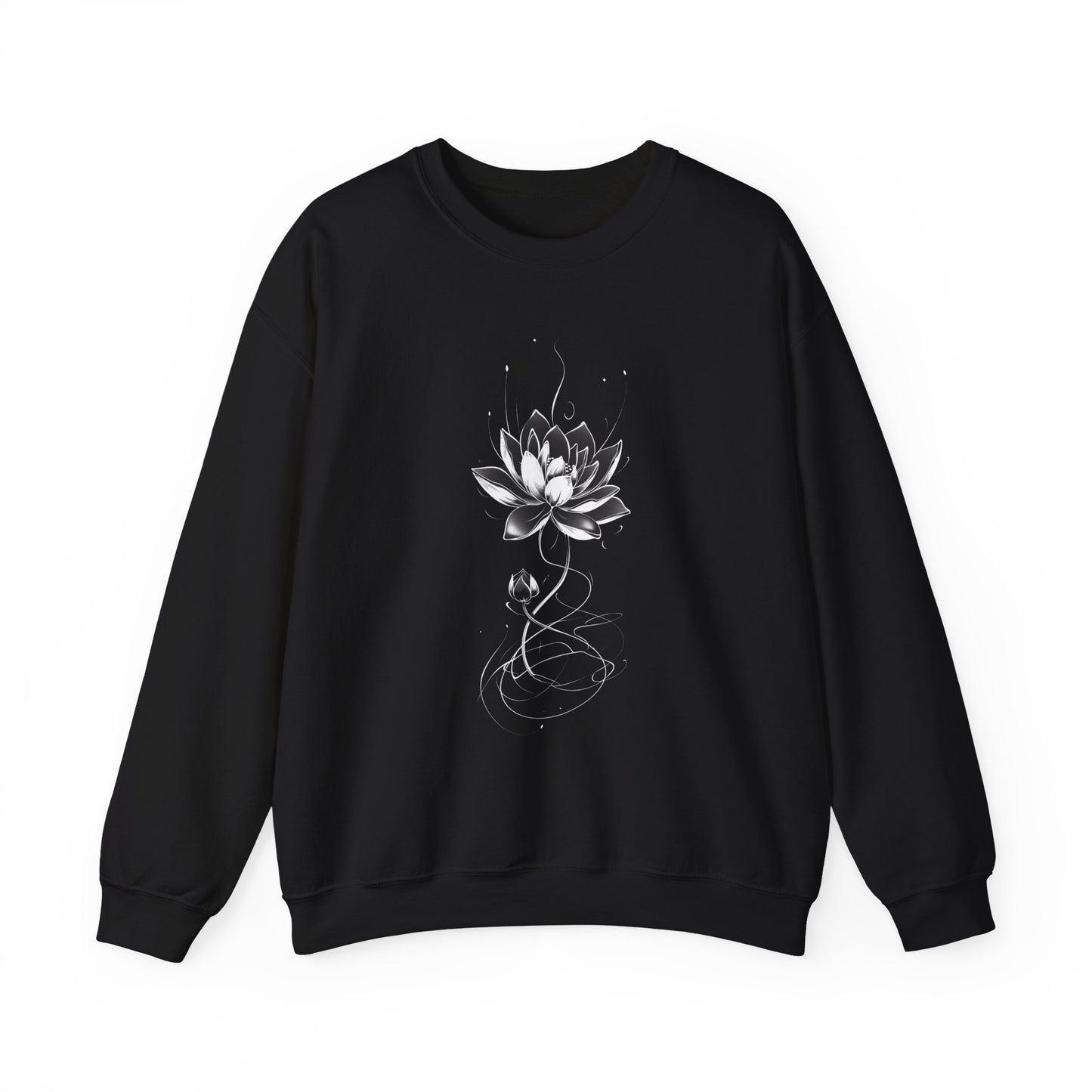 Lotus Flower Crewneck Sweatshirt