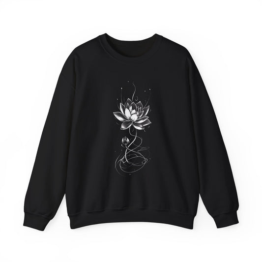 Lotus Flower Crewneck Sweatshirt