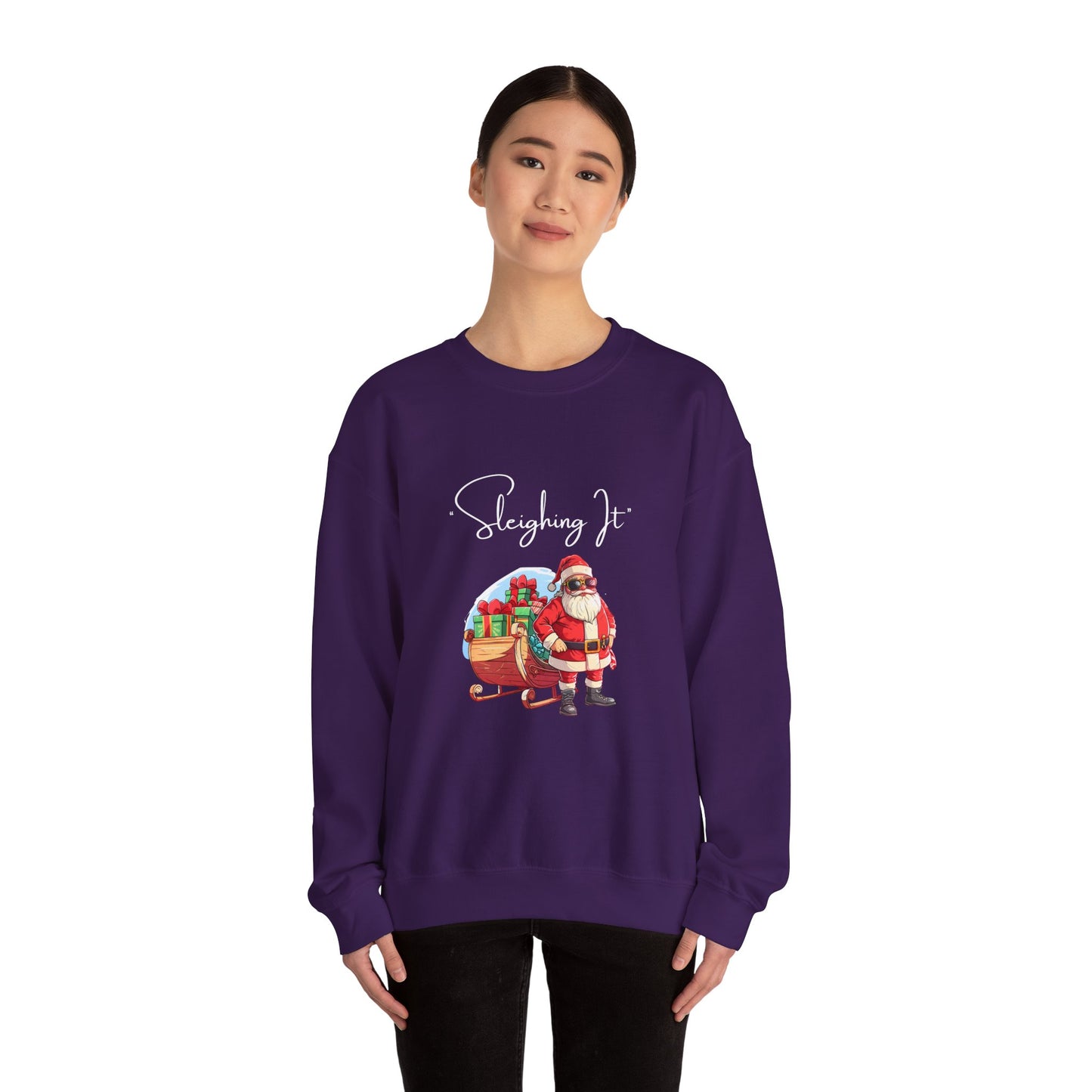 Sleighing It Crewneck Sweatshirt