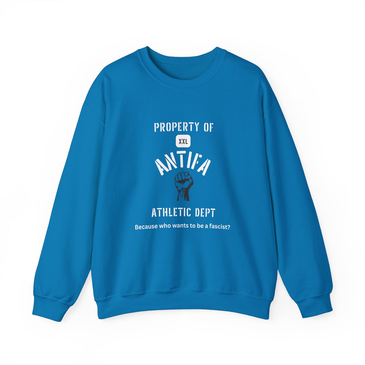 Property of Antifa University Crewneck Sweatshirt