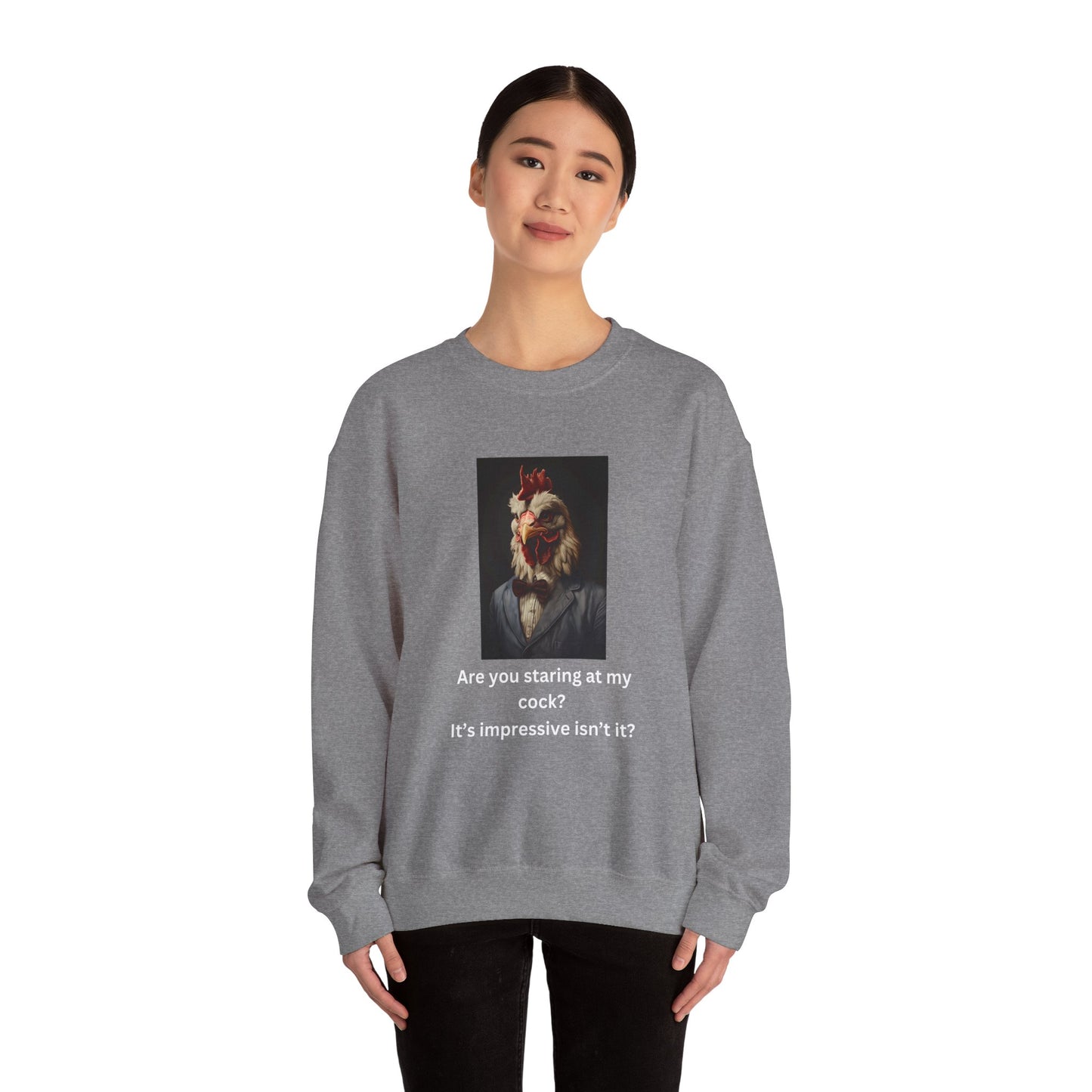 Are You Staring? Crewneck Sweatshirt