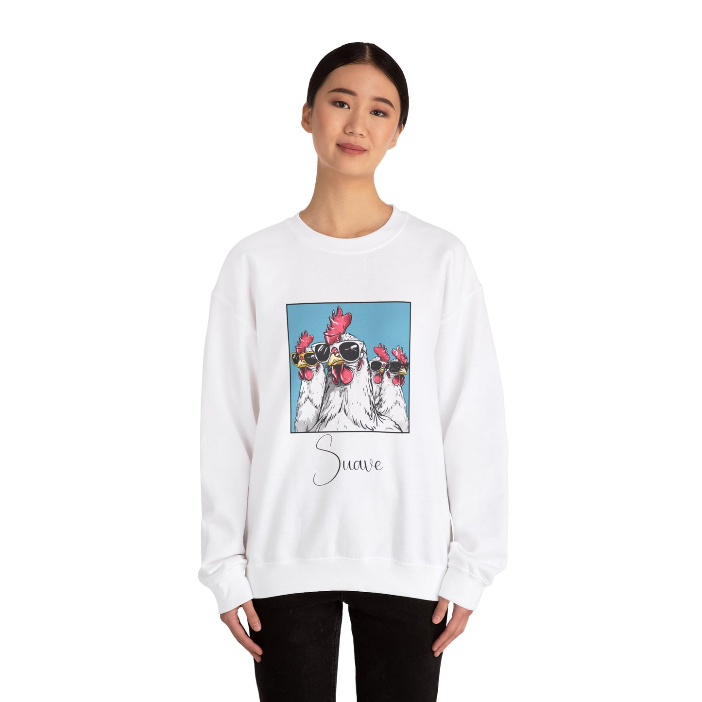 Suave Rooster Crewneck Sweatshirt