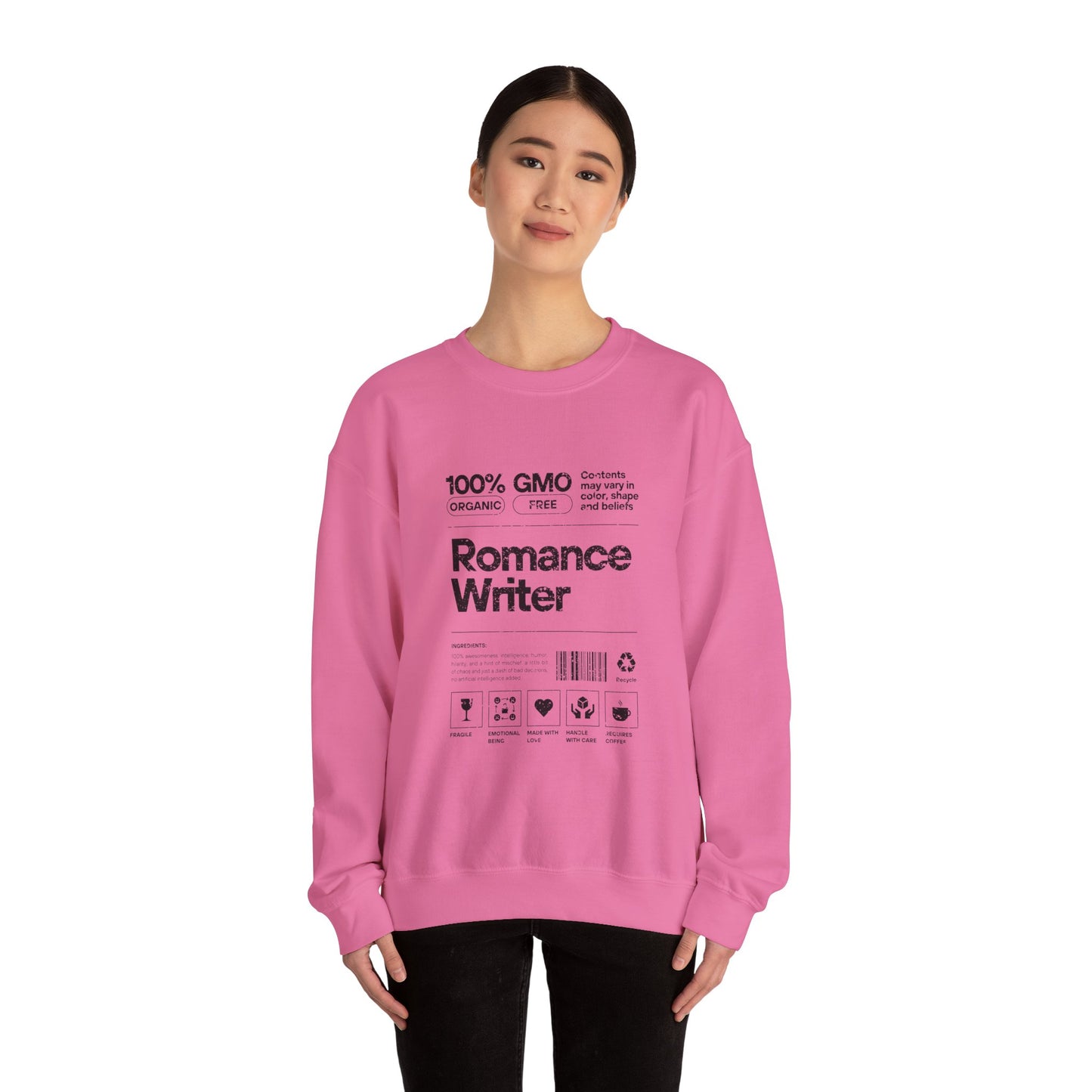 Romance Writer Crewneck Sweatshirt