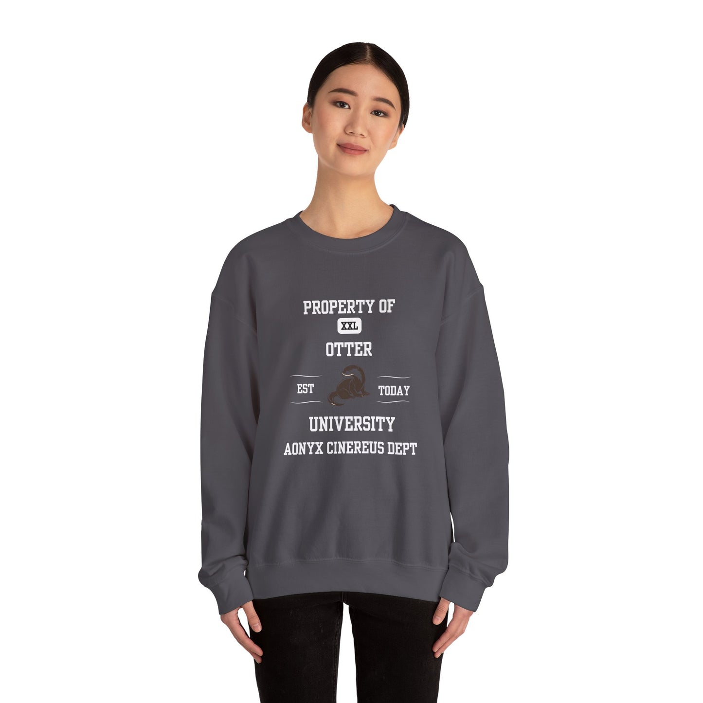 Property of Otter University Crewneck Sweatshirt